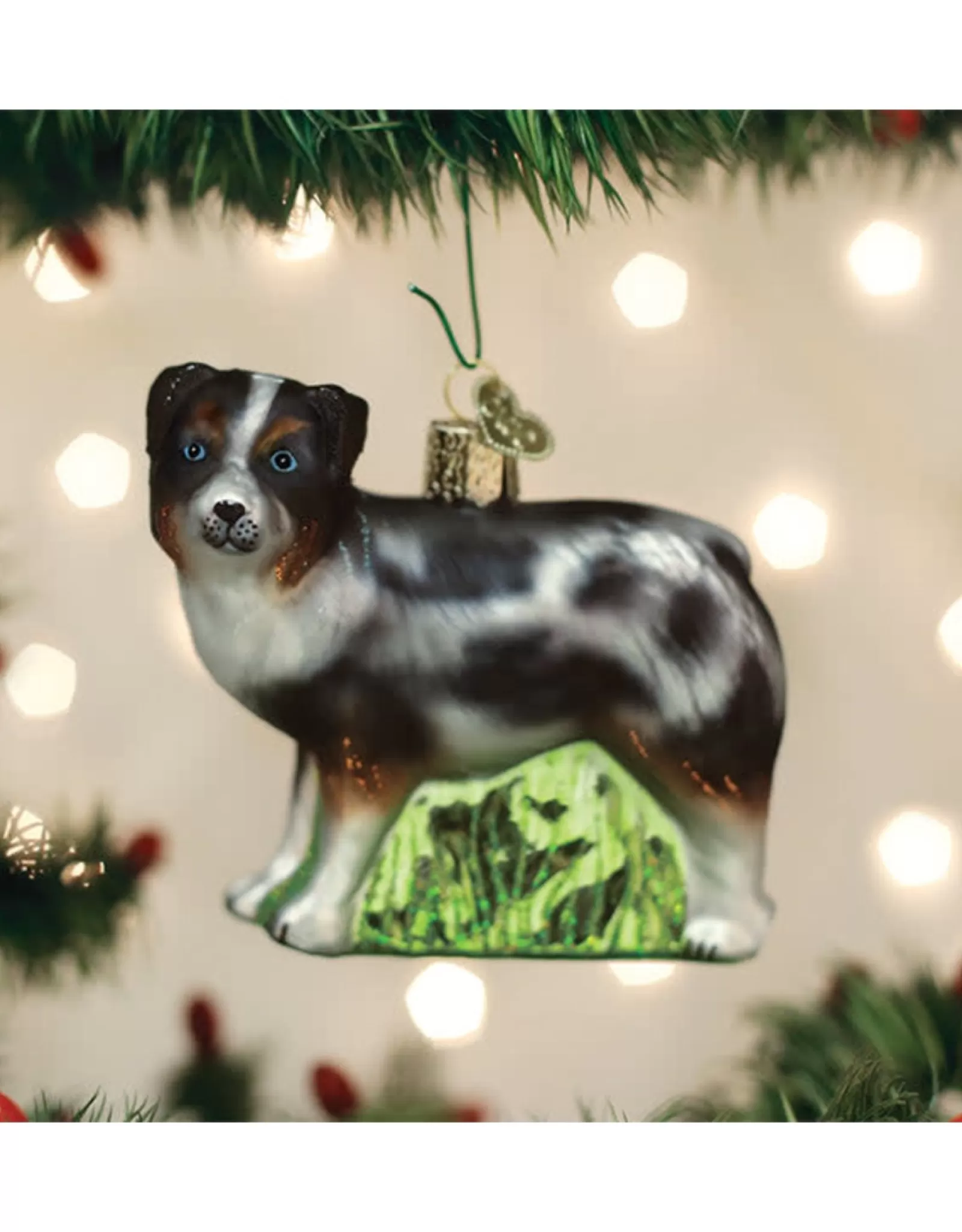 Old World Christmas Old World Christmas>Australian Shepherd Orn