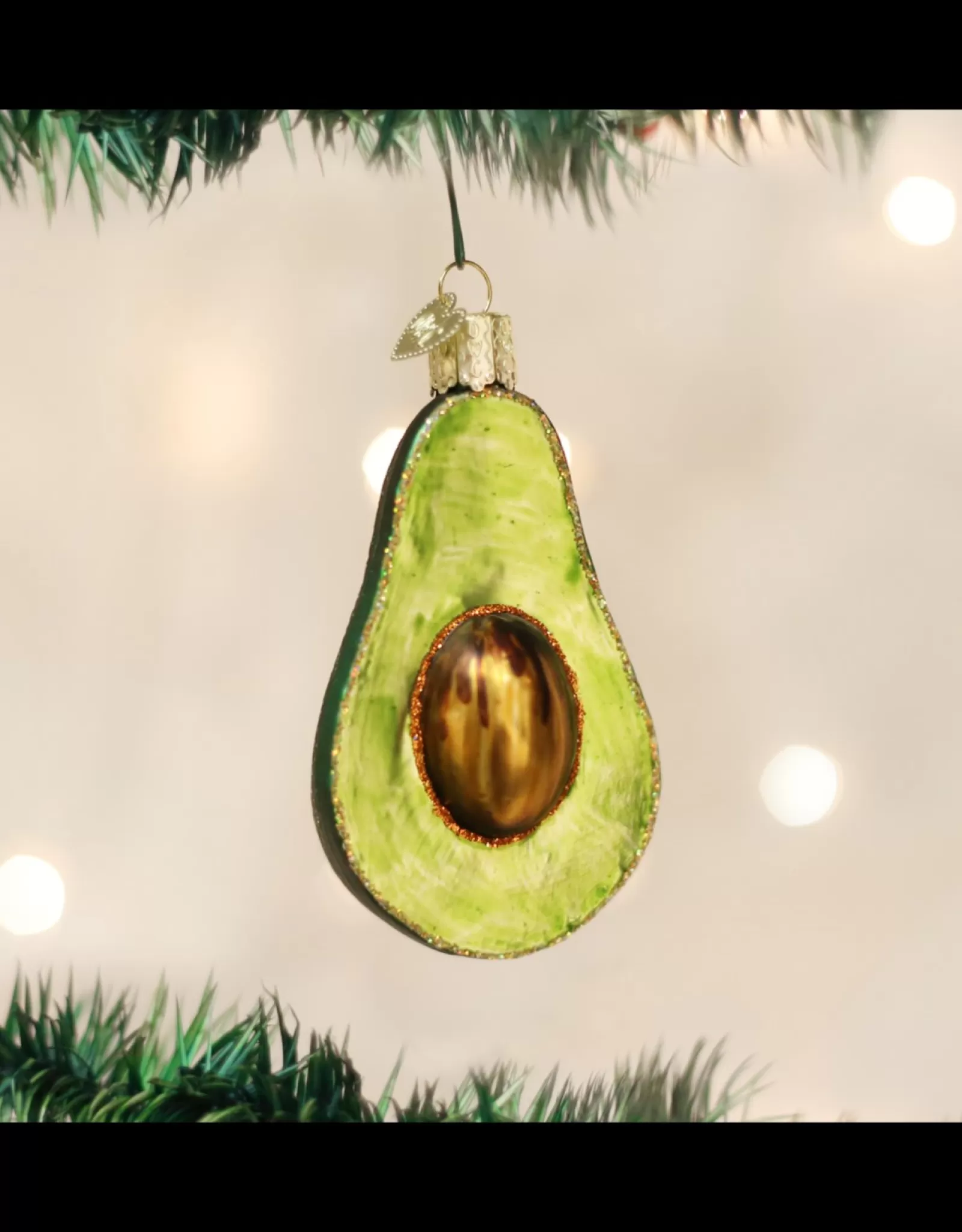 Old World Christmas Old World Christmas>Avocado Ornament