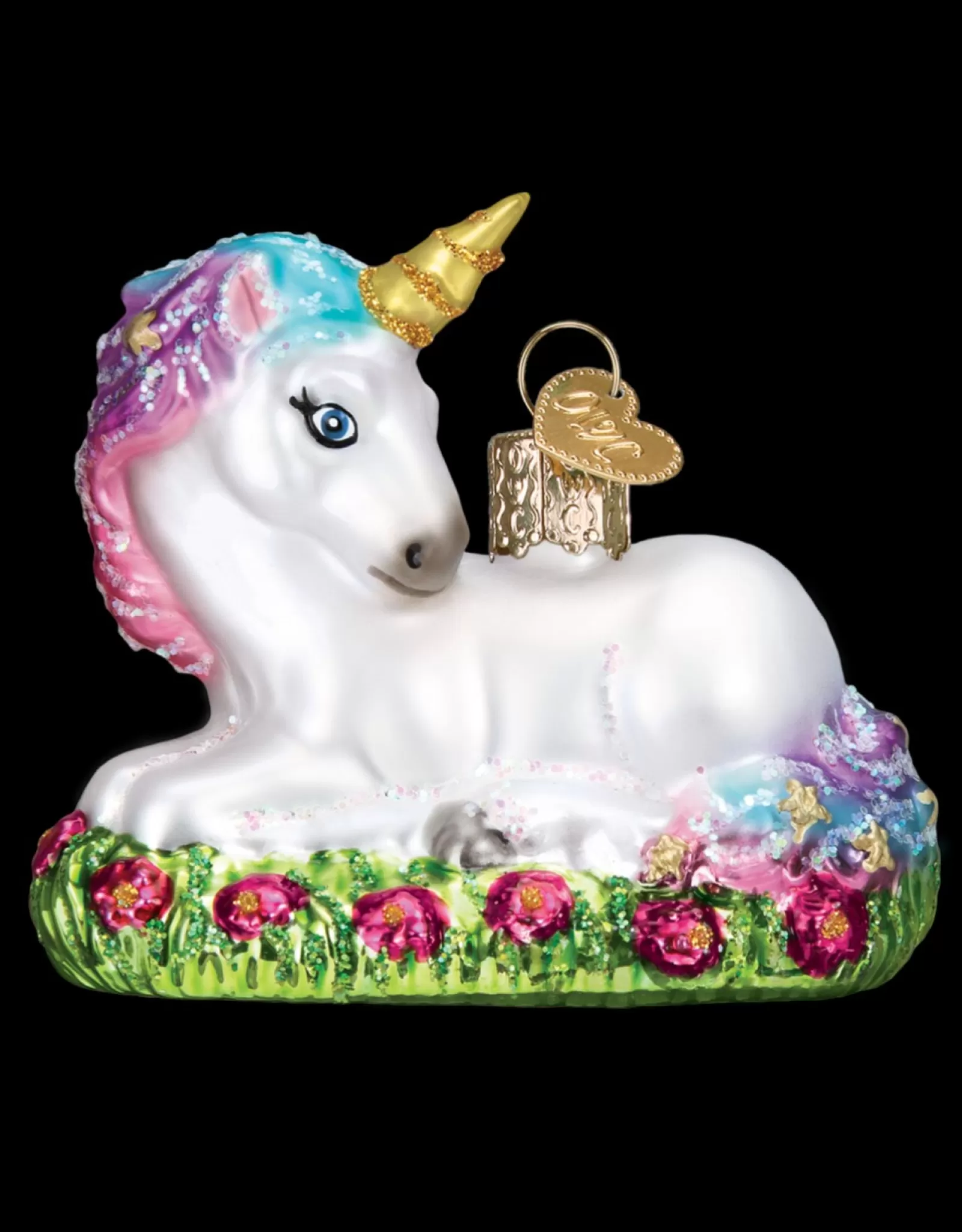 Old World Christmas Old World Christmas>Baby Unicorn Ornament