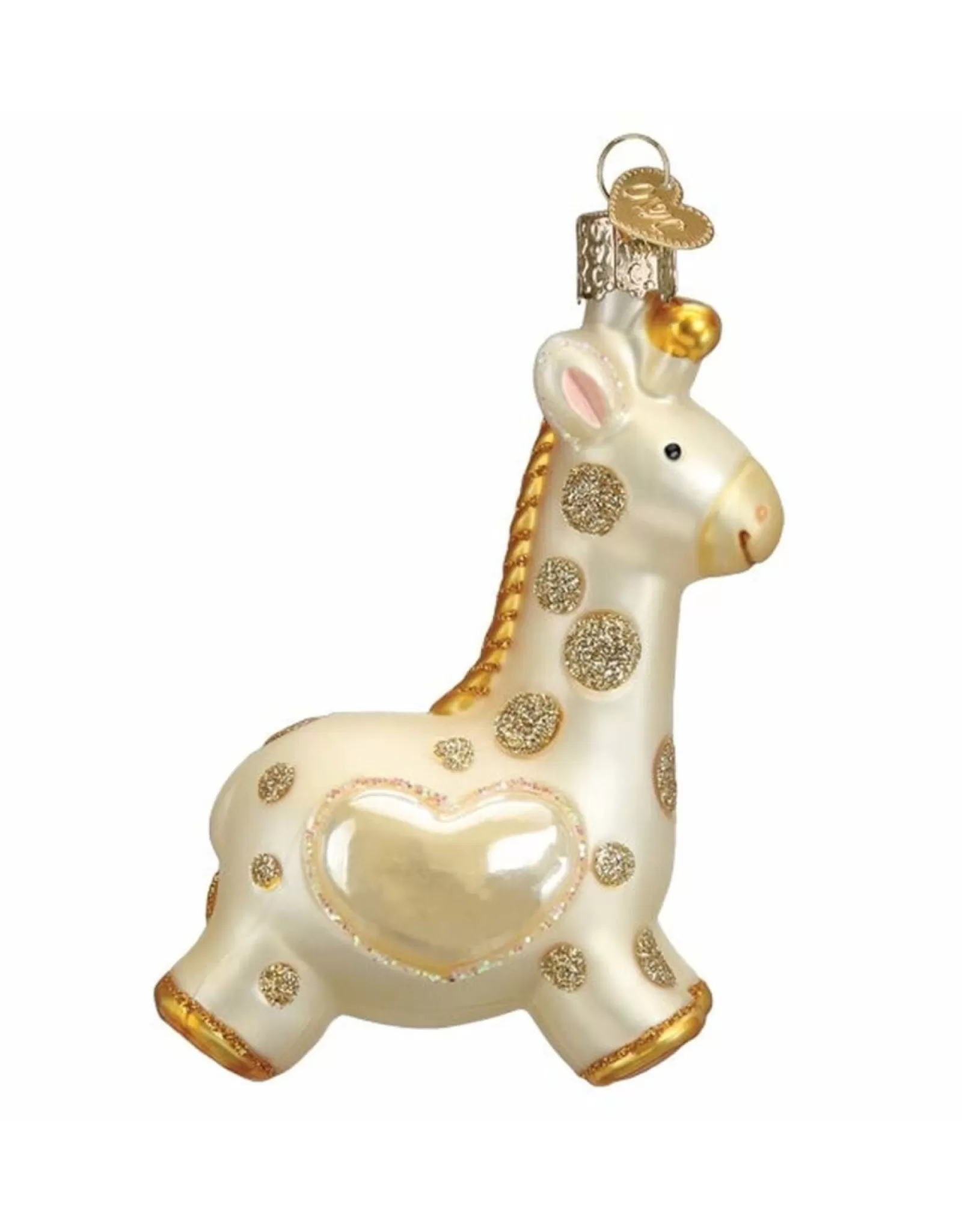 Old World Christmas Old World Christmas>Baby's First Giraffe Ornament