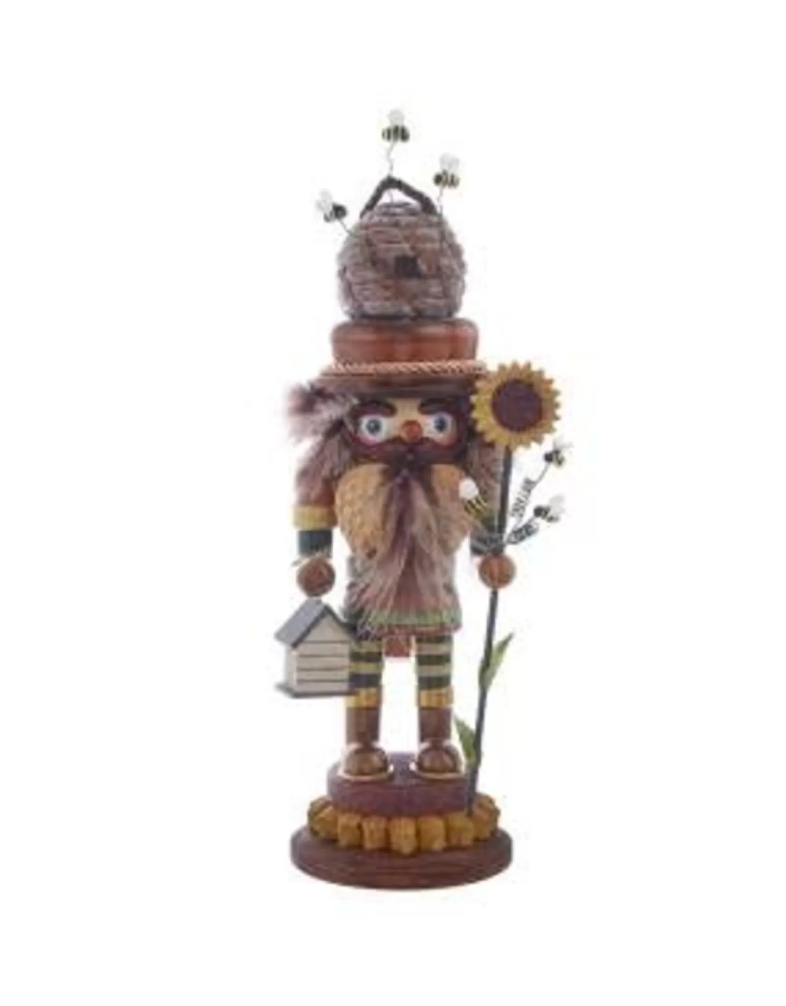 Kurt S. Adler Nutcrackers>Bee Keeper Nutcracker