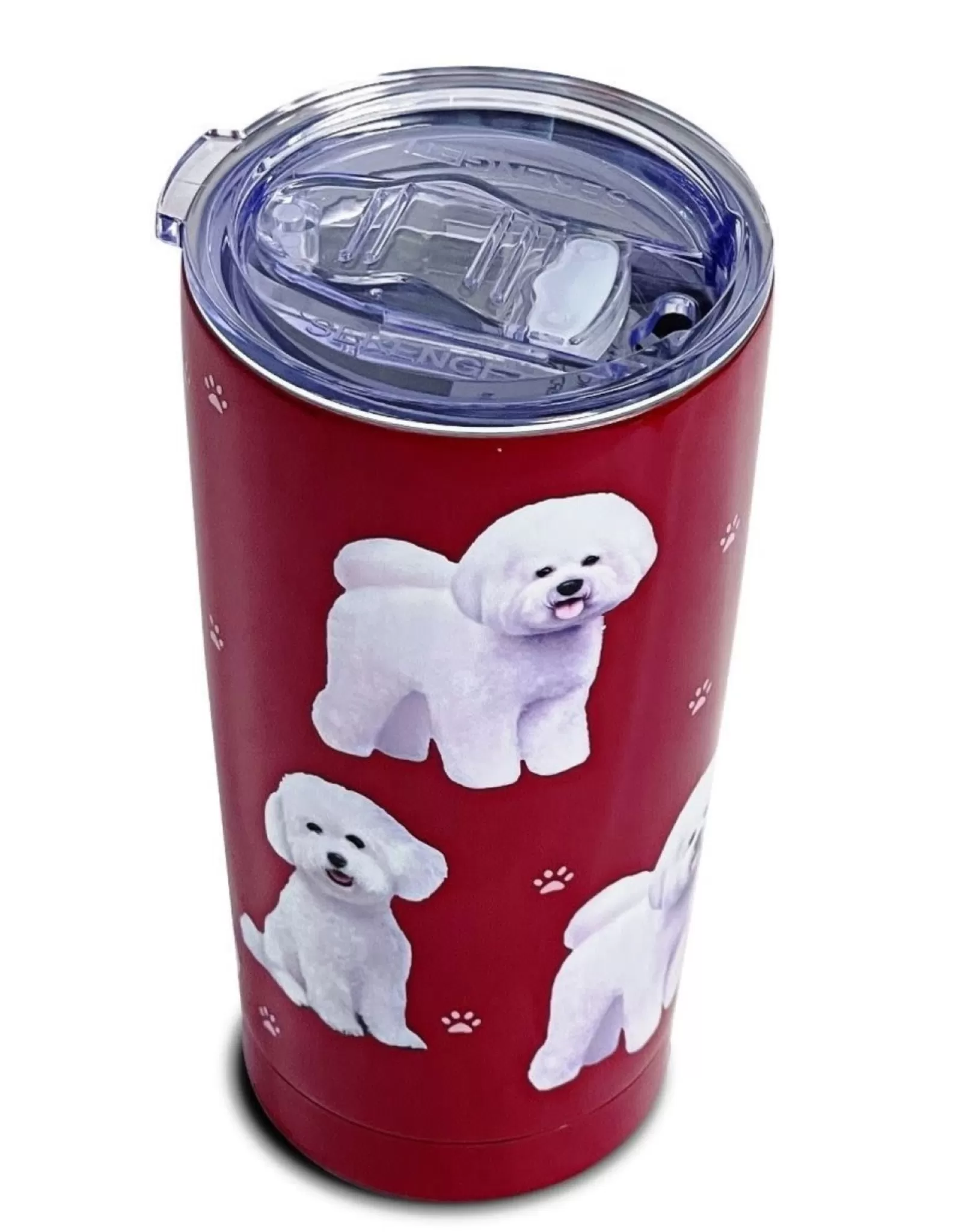 E&S Pets Pet Tumblers>Bichon Frise Tumbler