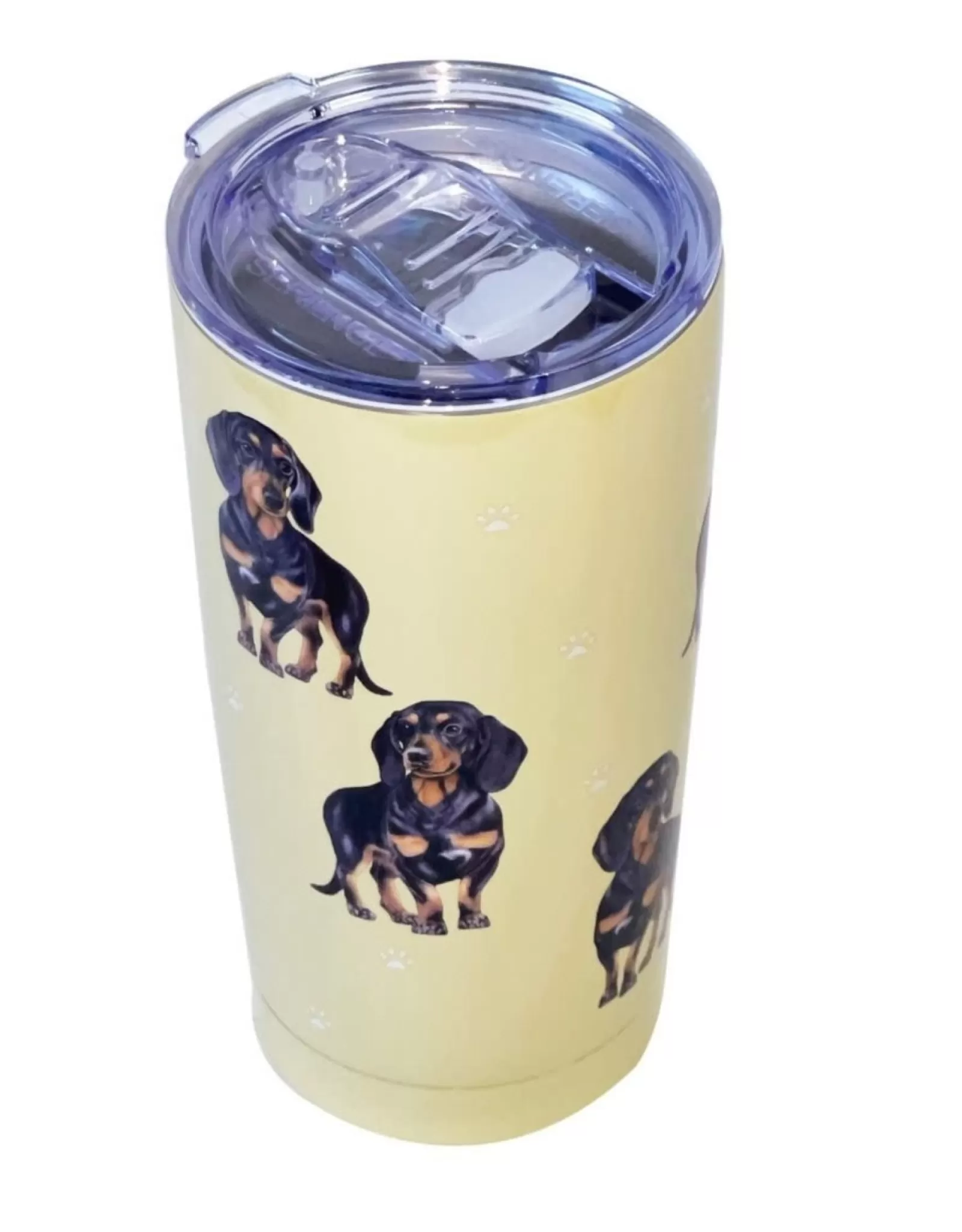 E&S Pets Pet Tumblers>Black Dachshund Tumbler