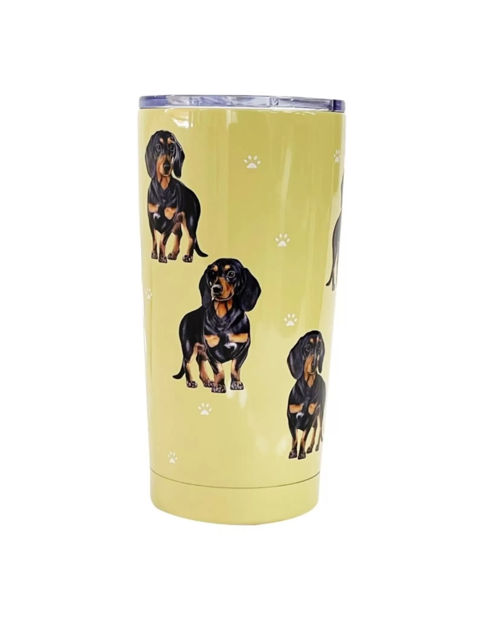 E&S Pets Pet Tumblers>Black Dachshund Tumbler