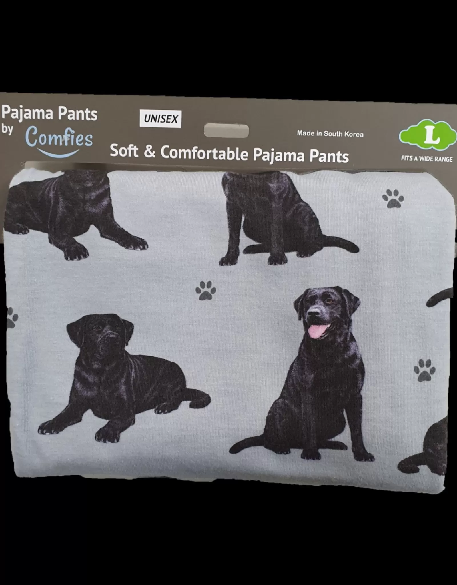 E&S Pets Pajama Bottoms>Black Labrador Pajama Bottoms