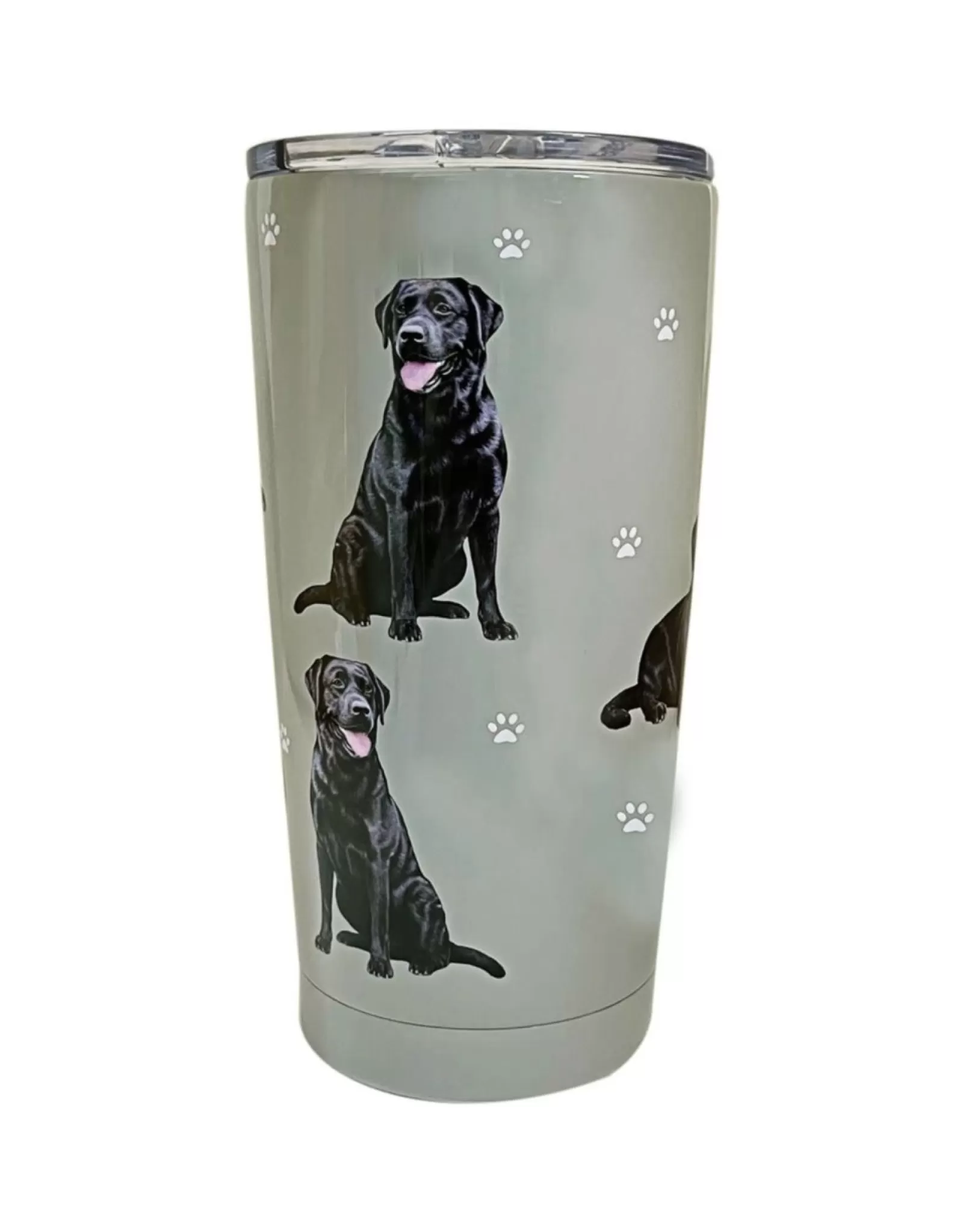 E&S Pets Pet Tumblers>Black Labrador Tumbler