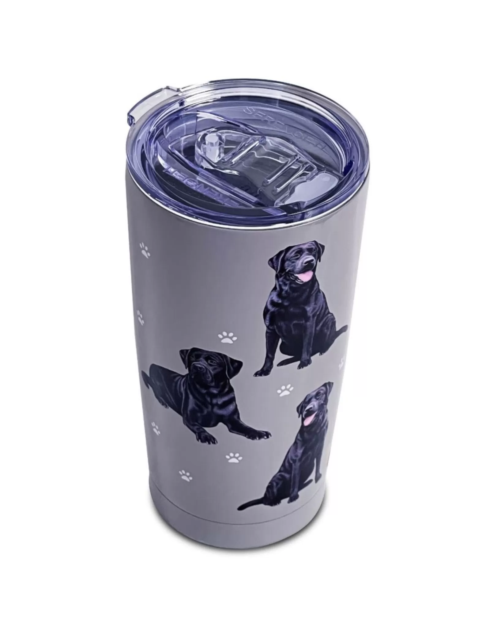 E&S Pets Pet Tumblers>Black Labrador Tumbler