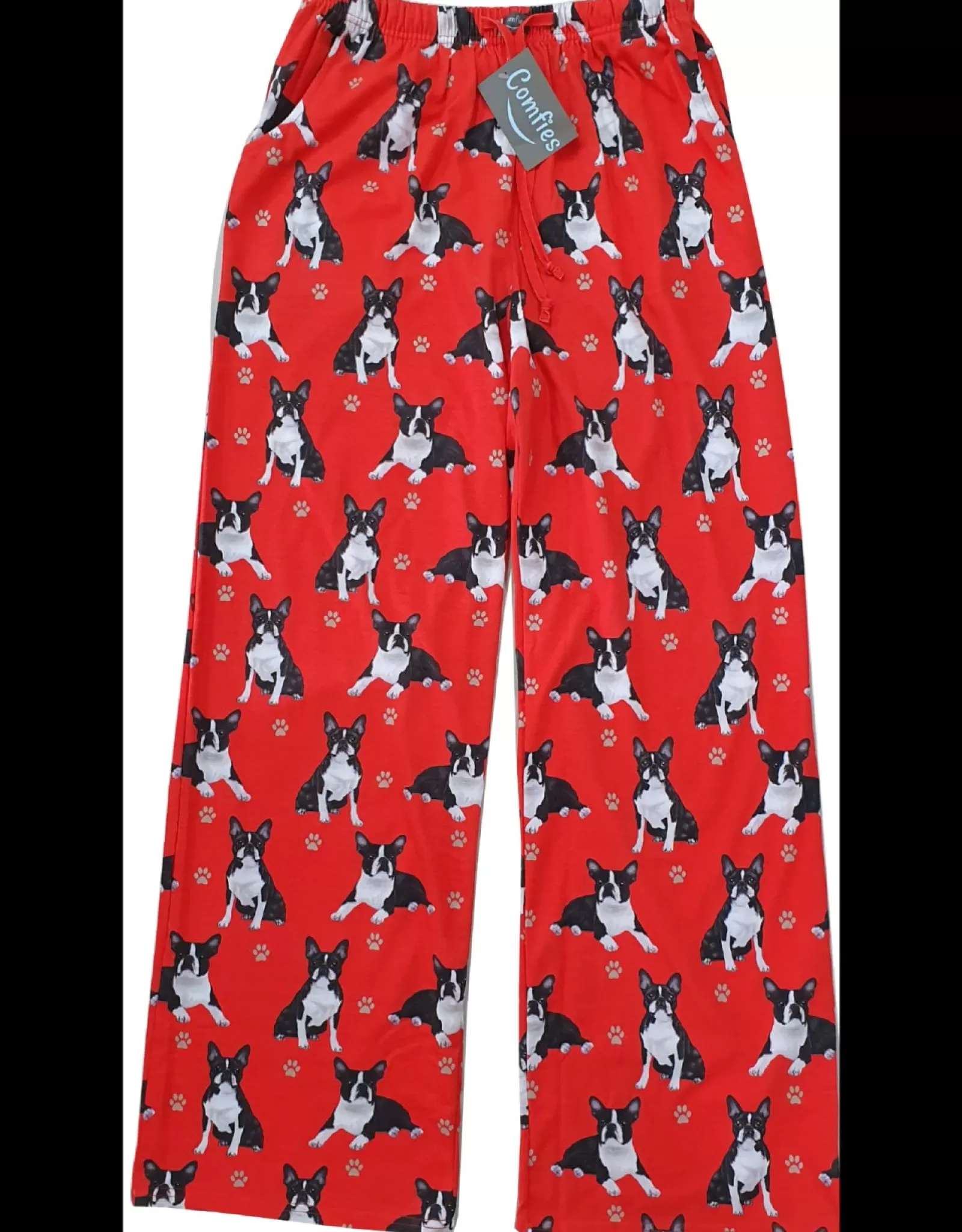 E&S Pets Pajama Bottoms>Boston Terrier Pajama Bottoms