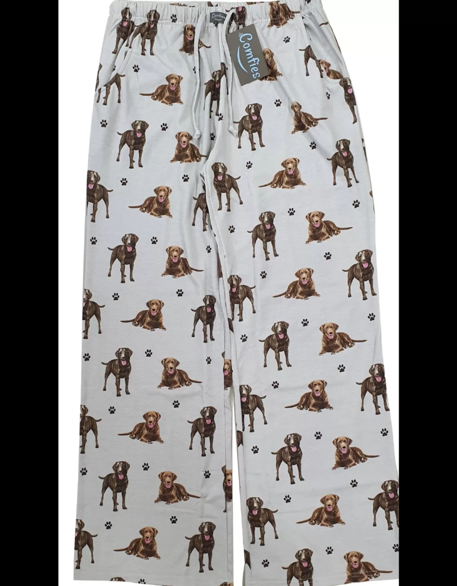 E&S Pets Pajama Bottoms>Chocolate Labrador Pajama Bottoms