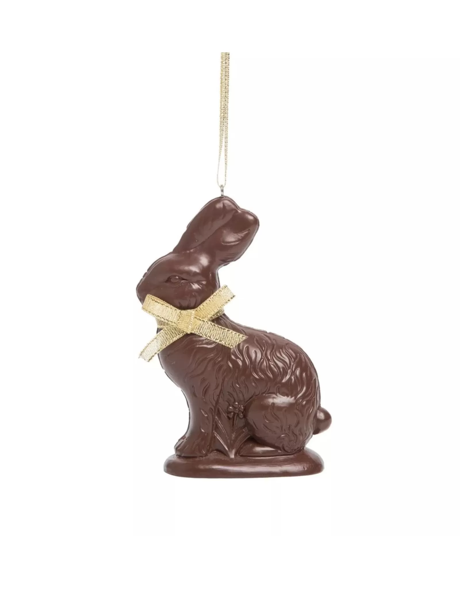 C&F/Gallerie II Easter>Chocolate Rabbit Ornament