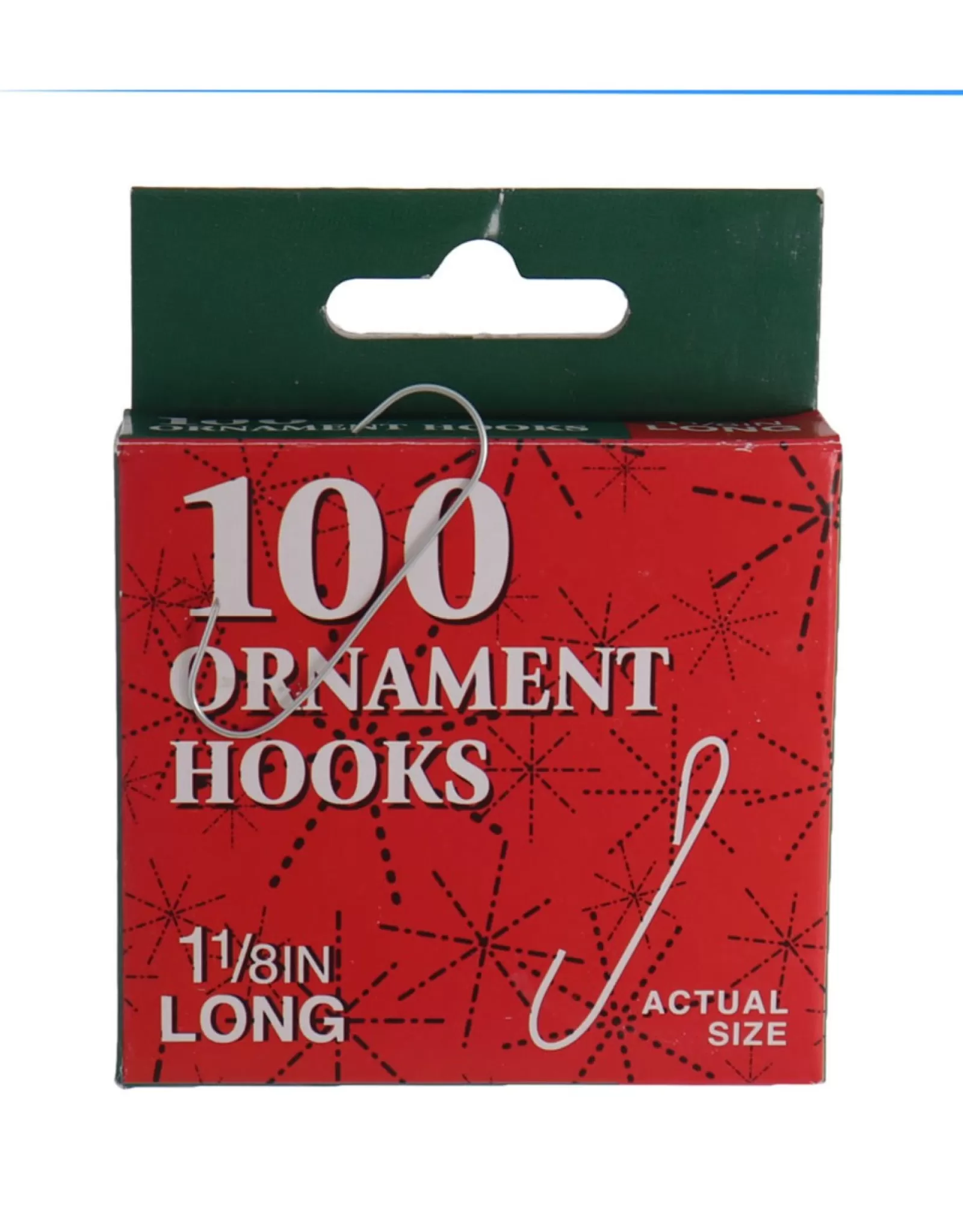 Kurt S. Adler Dated>Christmas Ornament Hooks 100-Piece Set