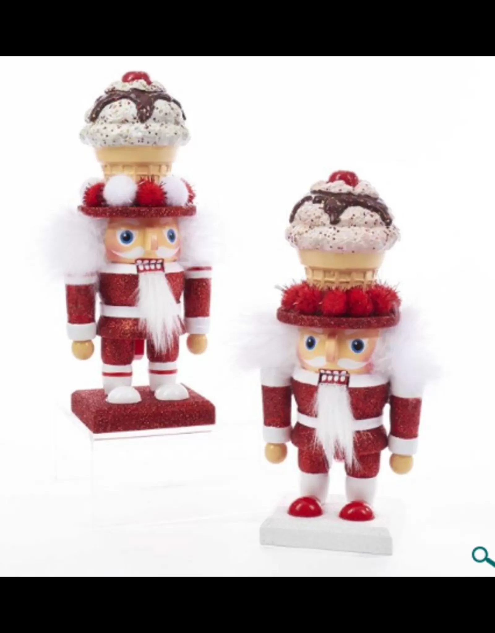 Kurt S. Adler Nutcrackers>Chubby Ice Cream Nutcracker