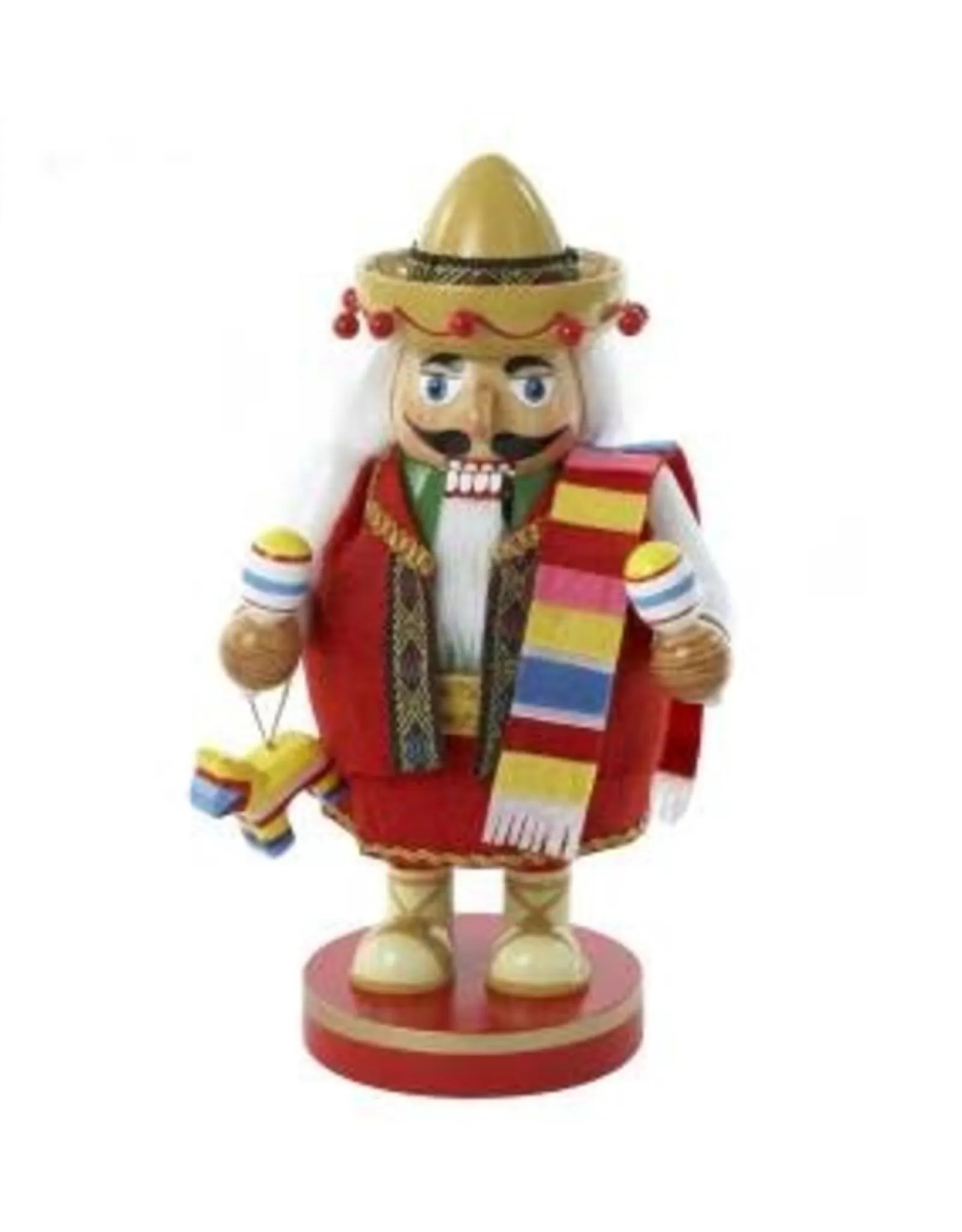 Kurt S. Adler Nutcrackers>Chubby Mexican Nutcracker