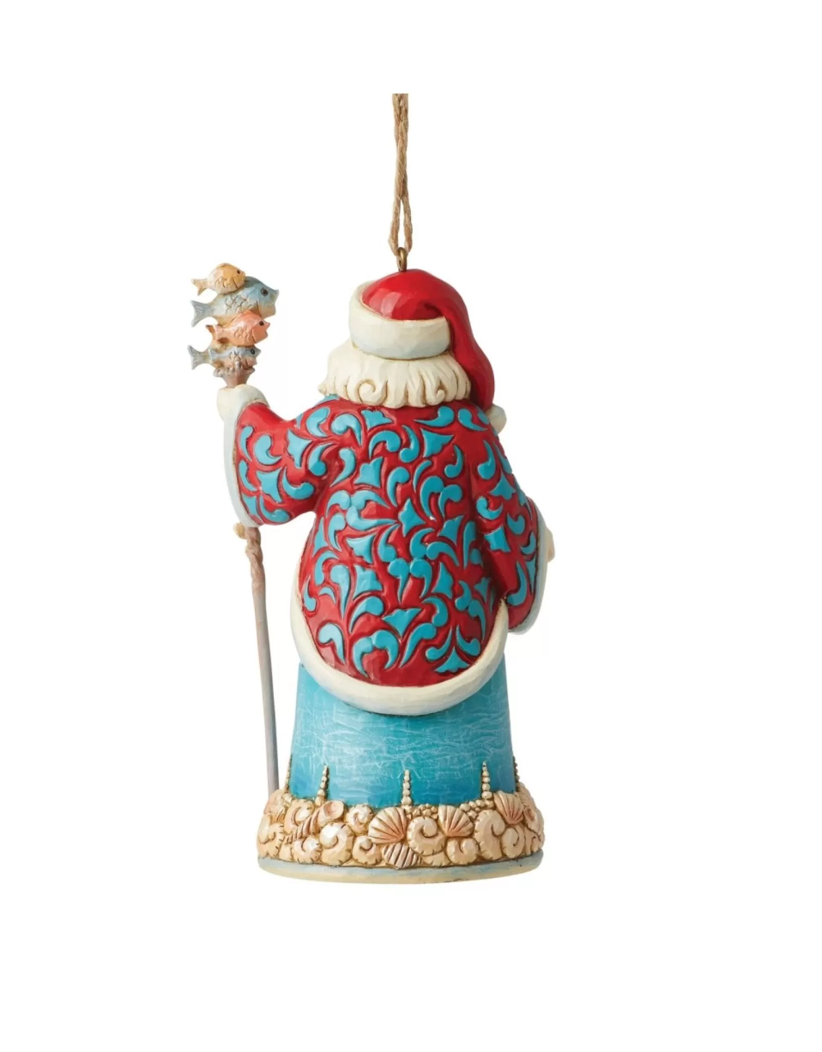 Jim Shore Jim Shore>Coastal Santa Ornament