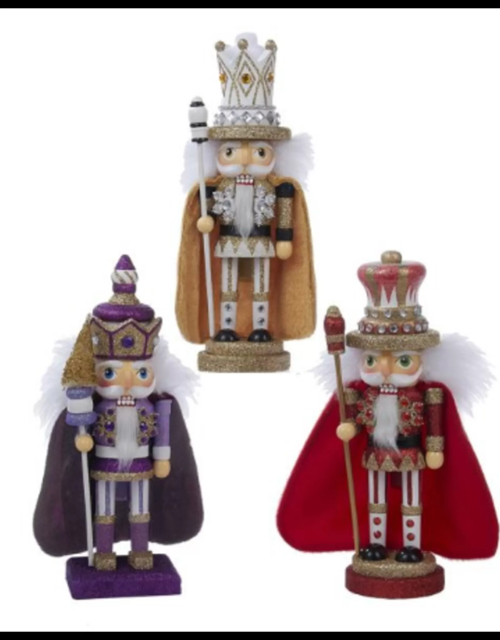 Kurt S. Adler Nutcrackers>Crowned King Nutcracker