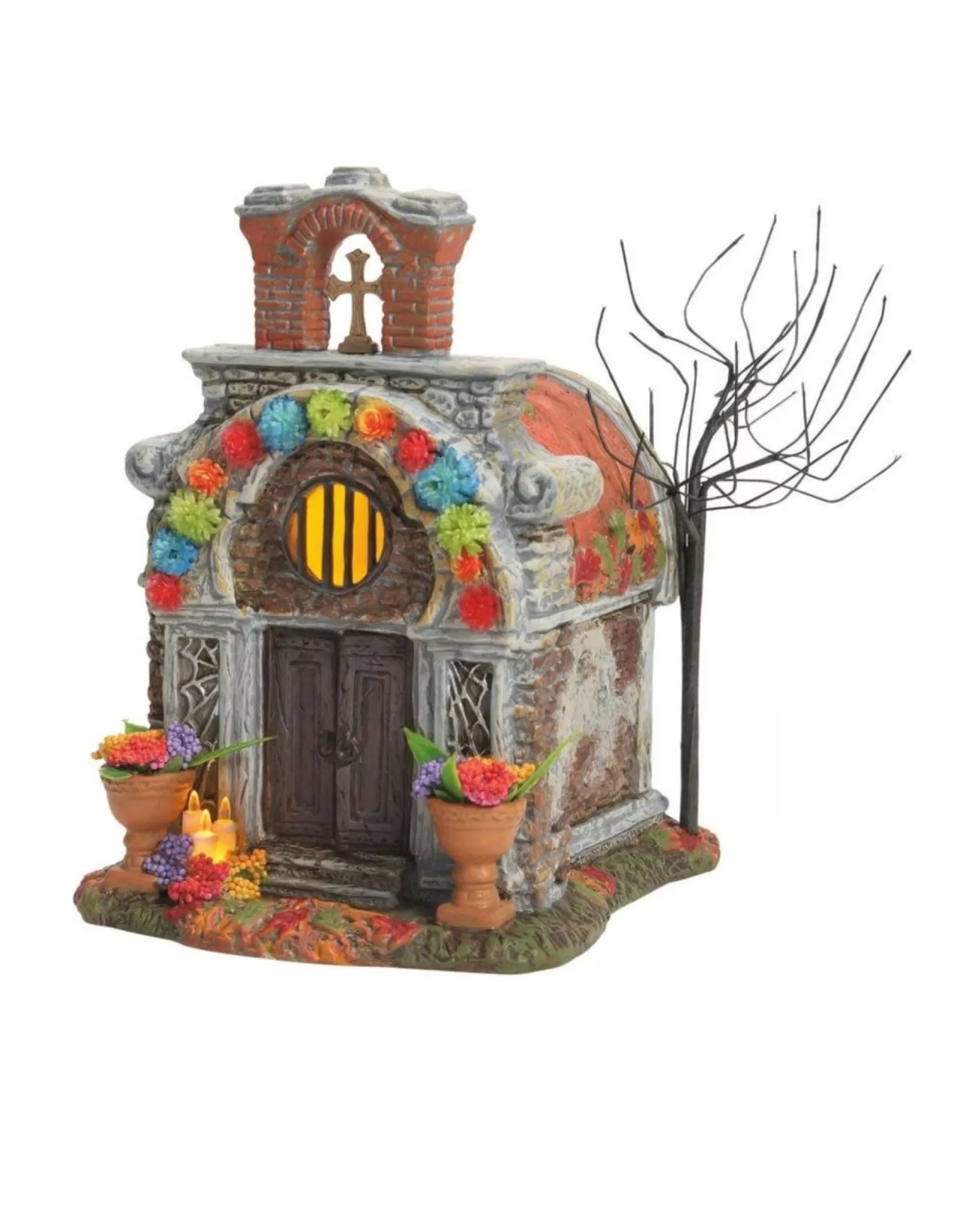 Department 56 Halloween>Day Of The Dead Crypt