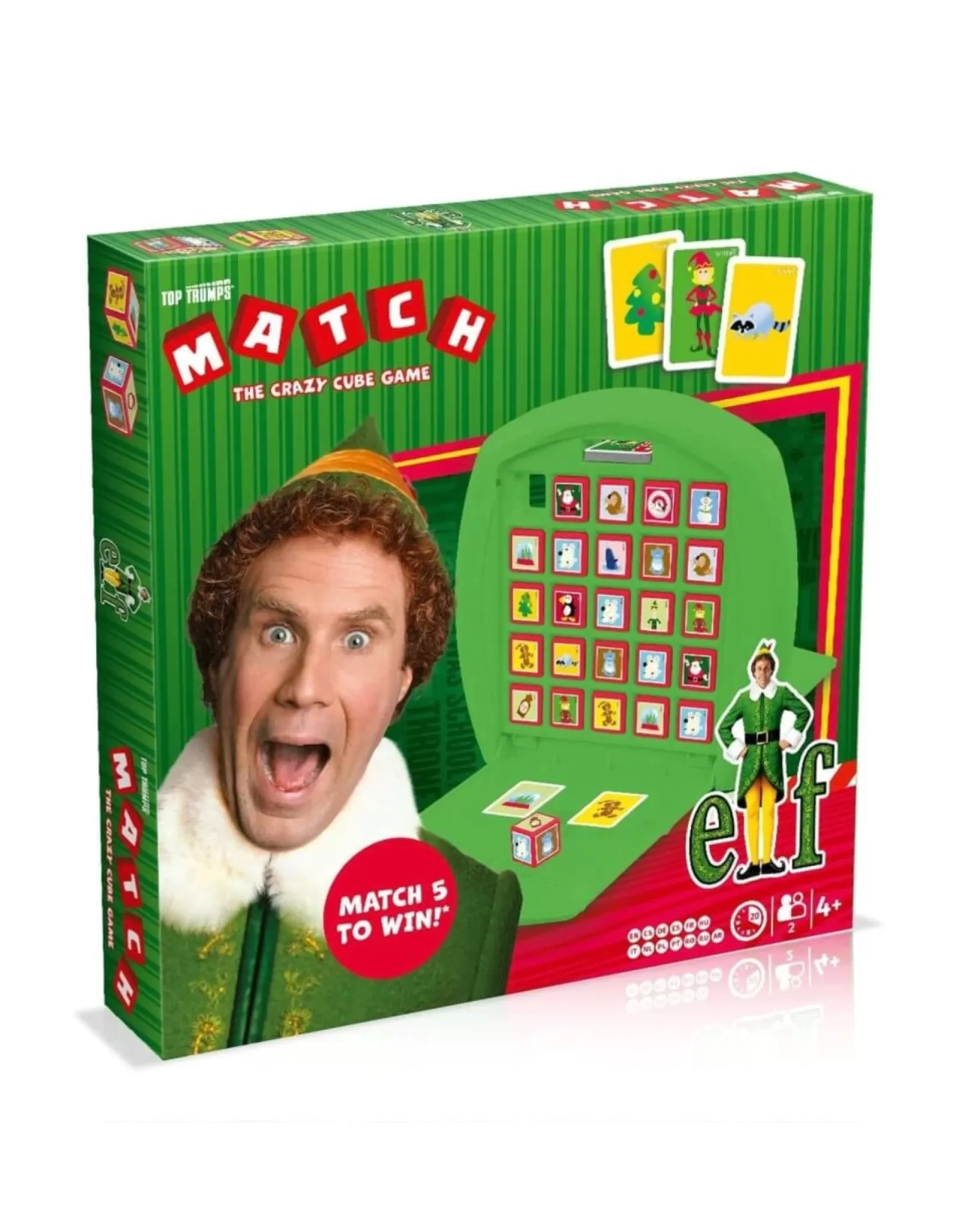 Top Trumps Toys>Elf Crazy Cube Matching Game