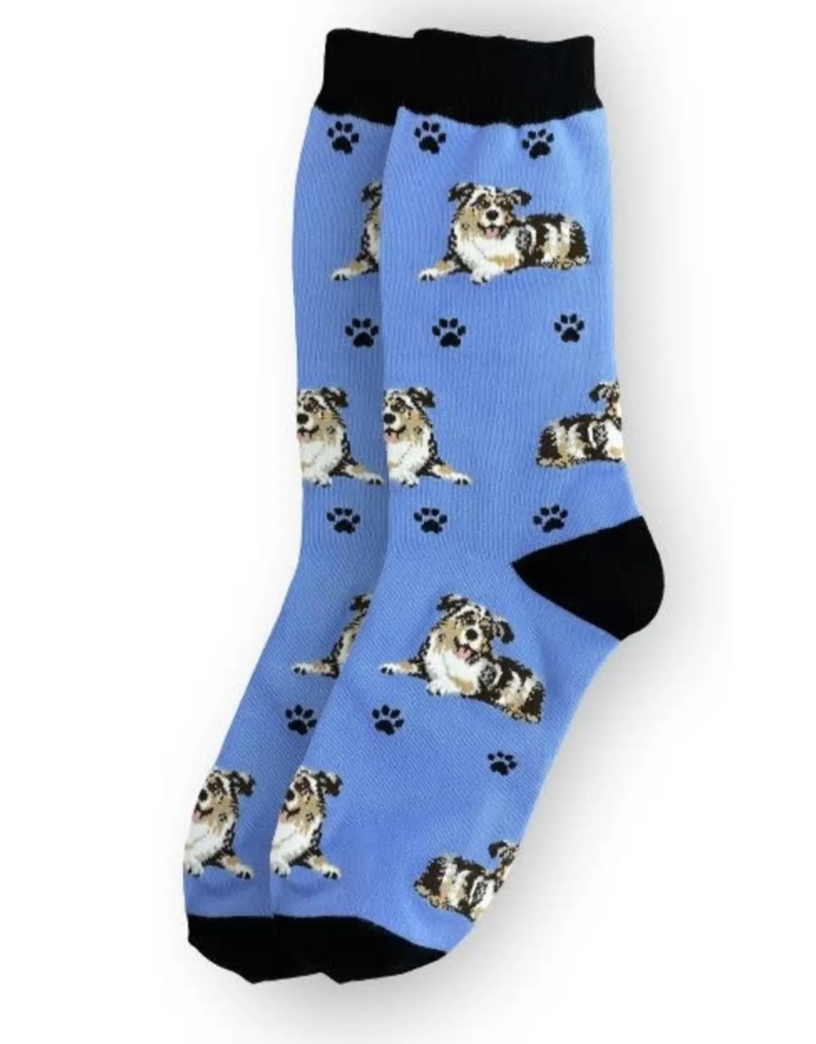 E&S Pets Socks>Full Body Australian Shepherd Socks