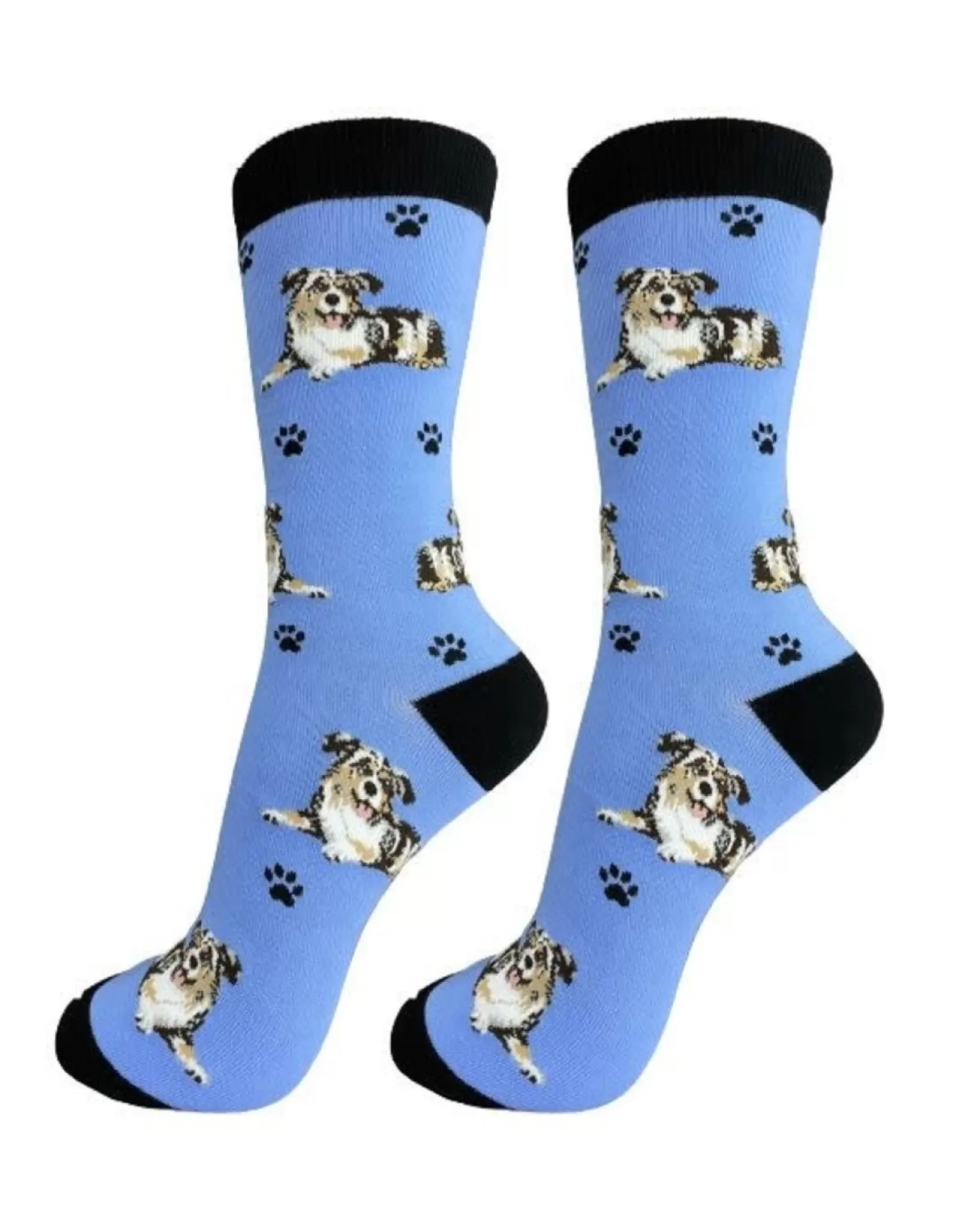 E&S Pets Socks>Full Body Australian Shepherd Socks