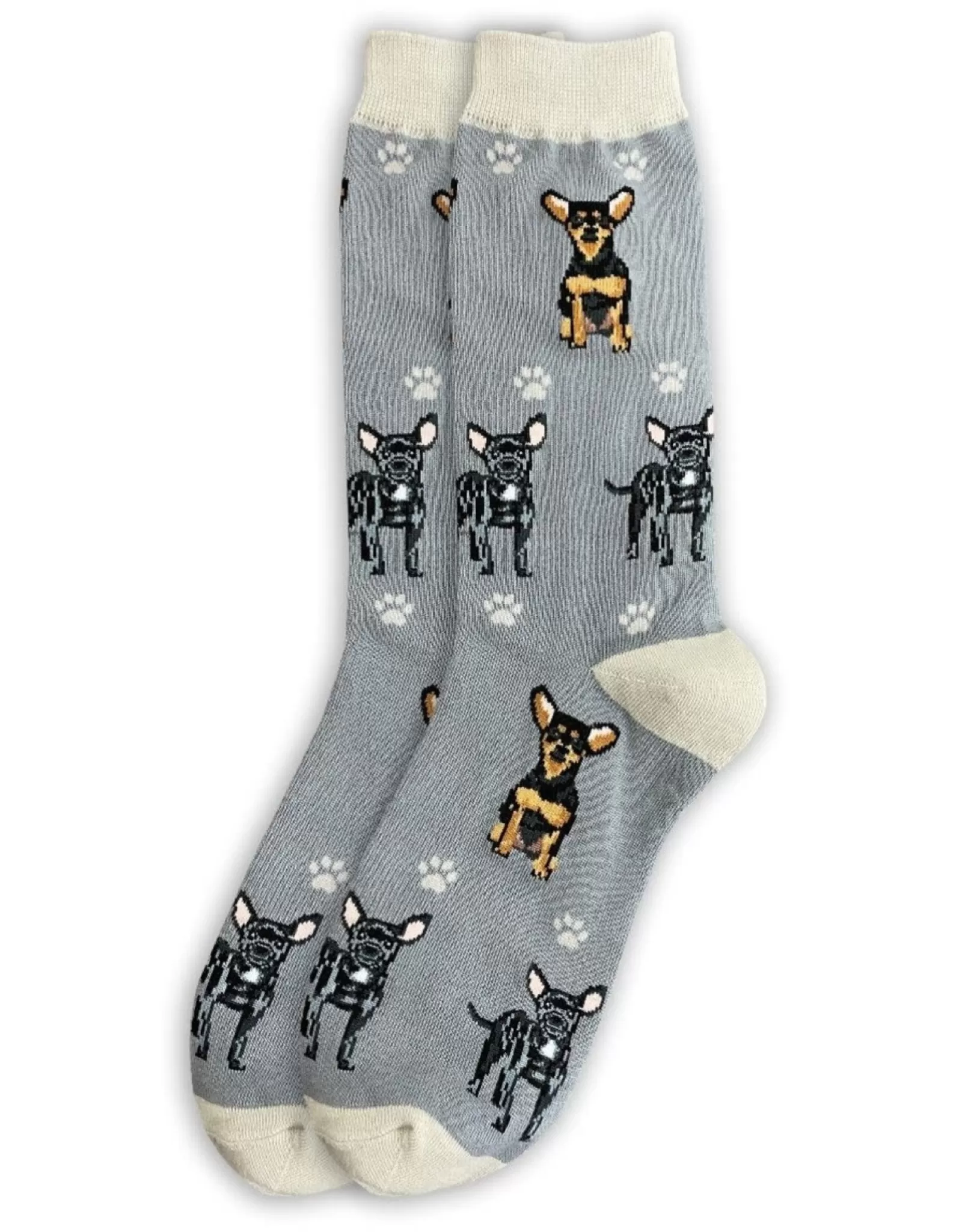 E&S Pets Socks>Full Body Black Chihuahua Socks