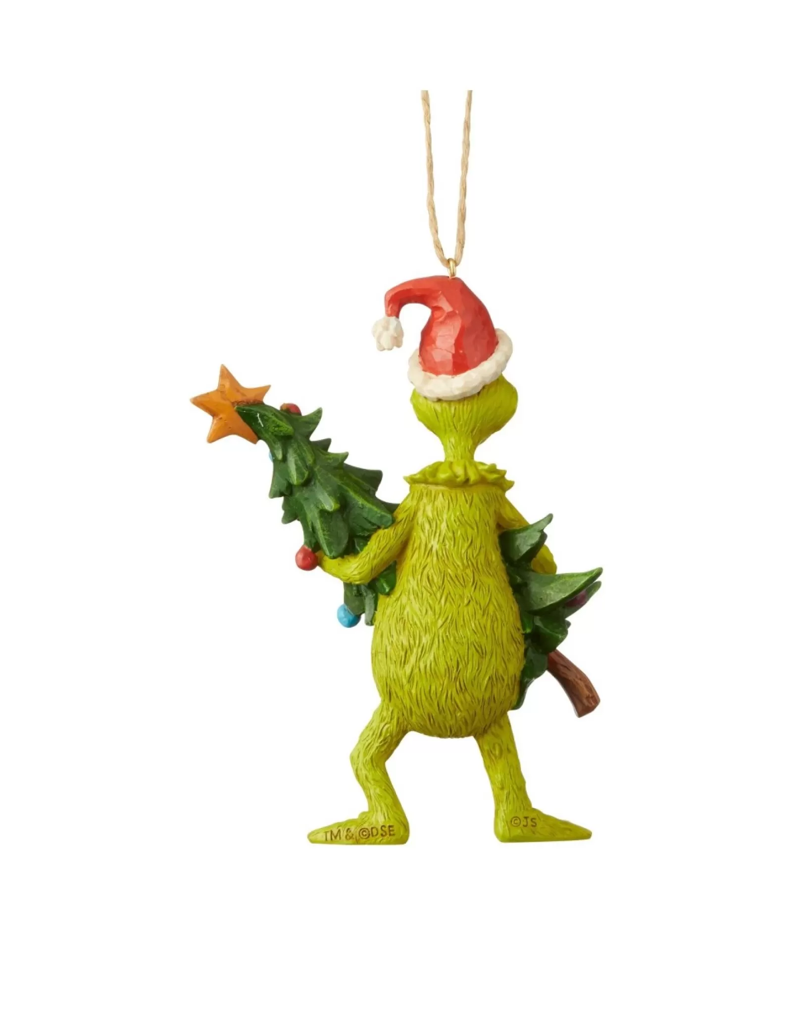 Jim Shore Jim Shore>Grinch Stealing Tree Ornament