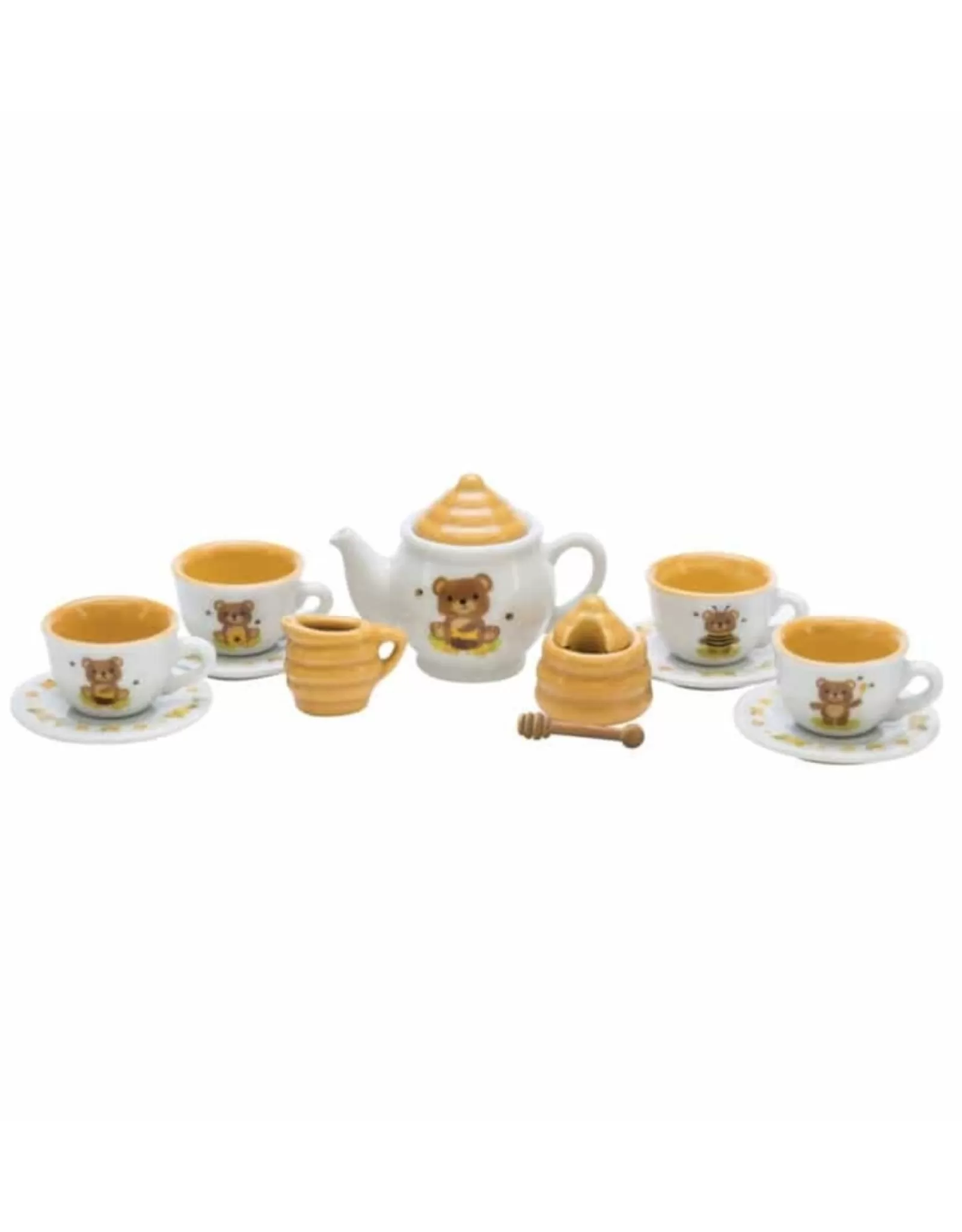 SCH Toys>Honey Bear Porcelain Tea Set