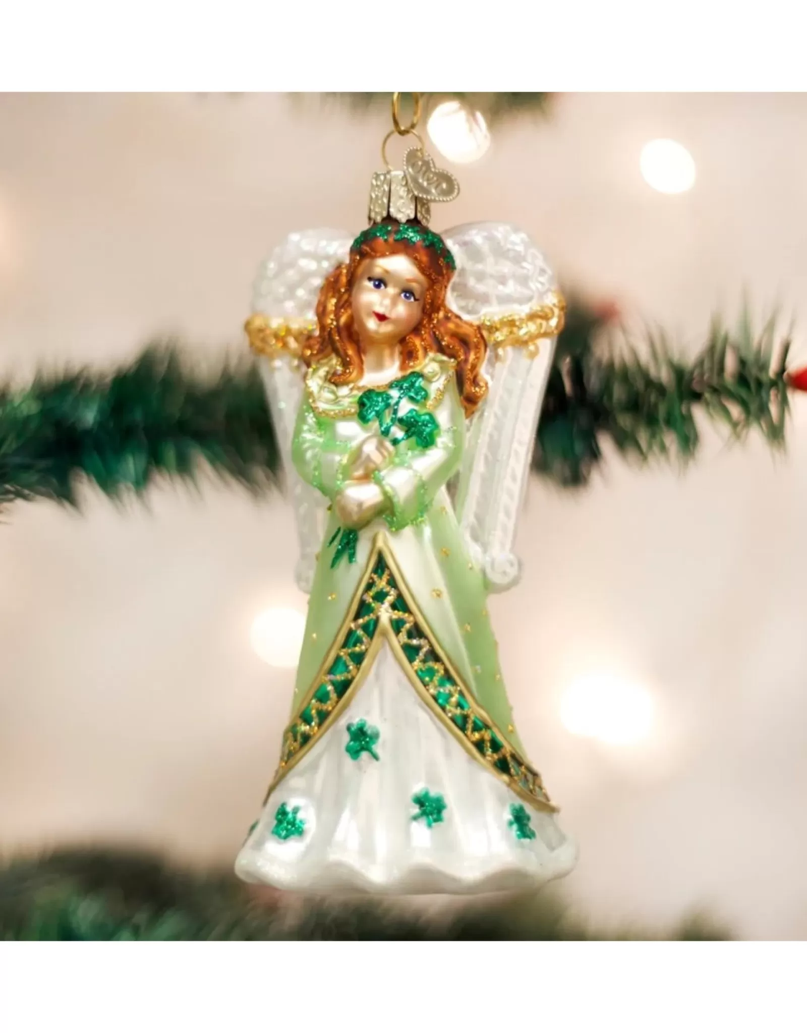 Old World Christmas Old World Christmas>Irish Angel Ornament