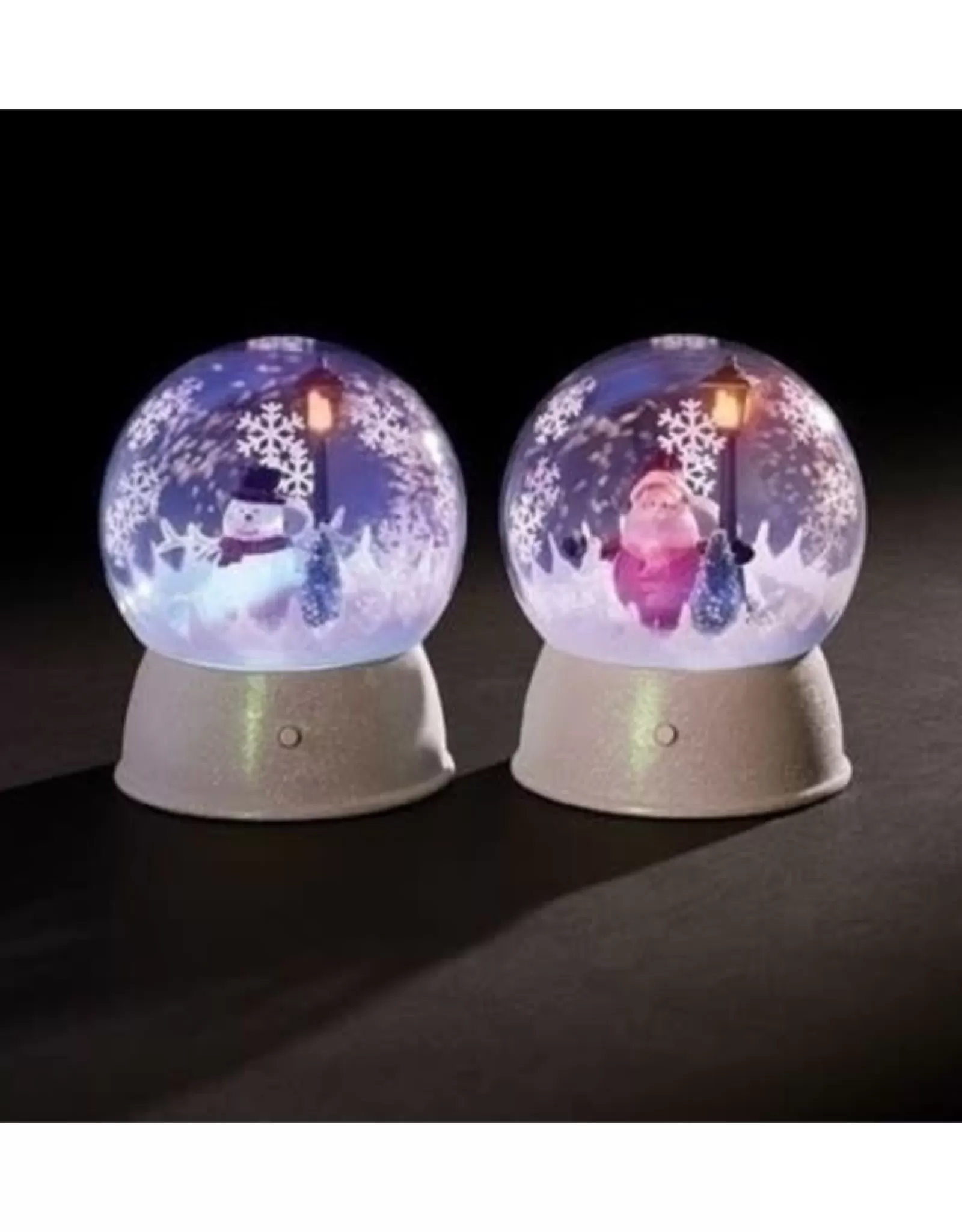 Roman Snow Globes>Led Musical Snowblowing Globe