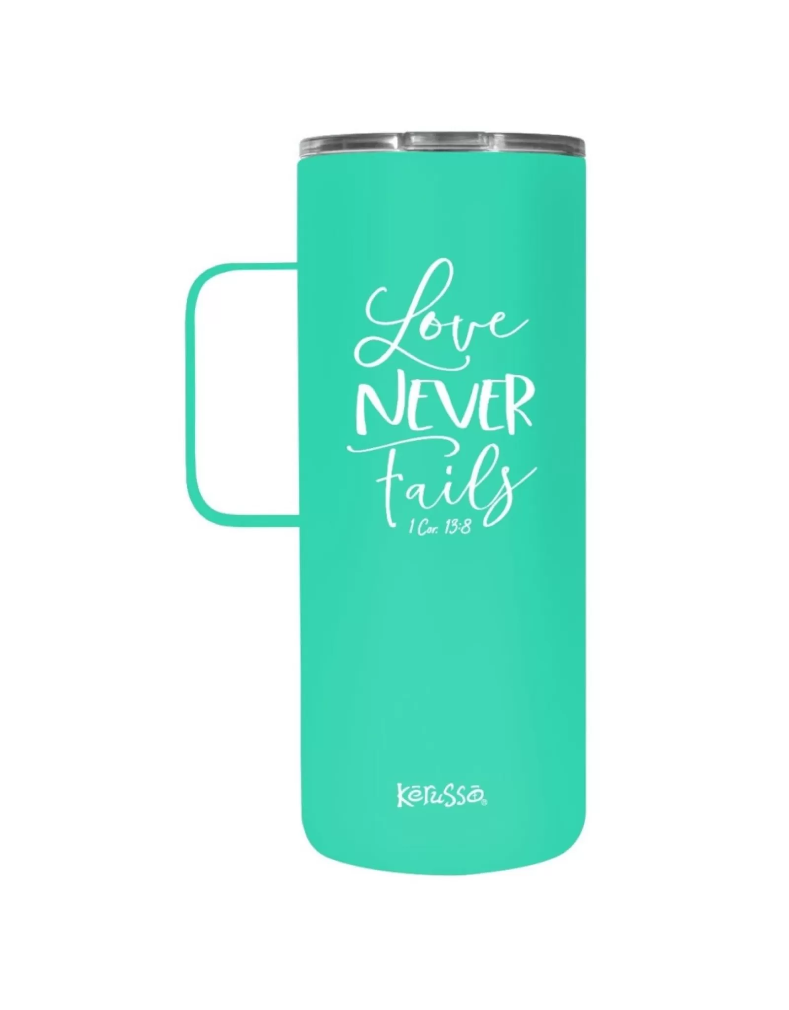 Kerusso Easter>Love Never Fails Steel Handled Mug