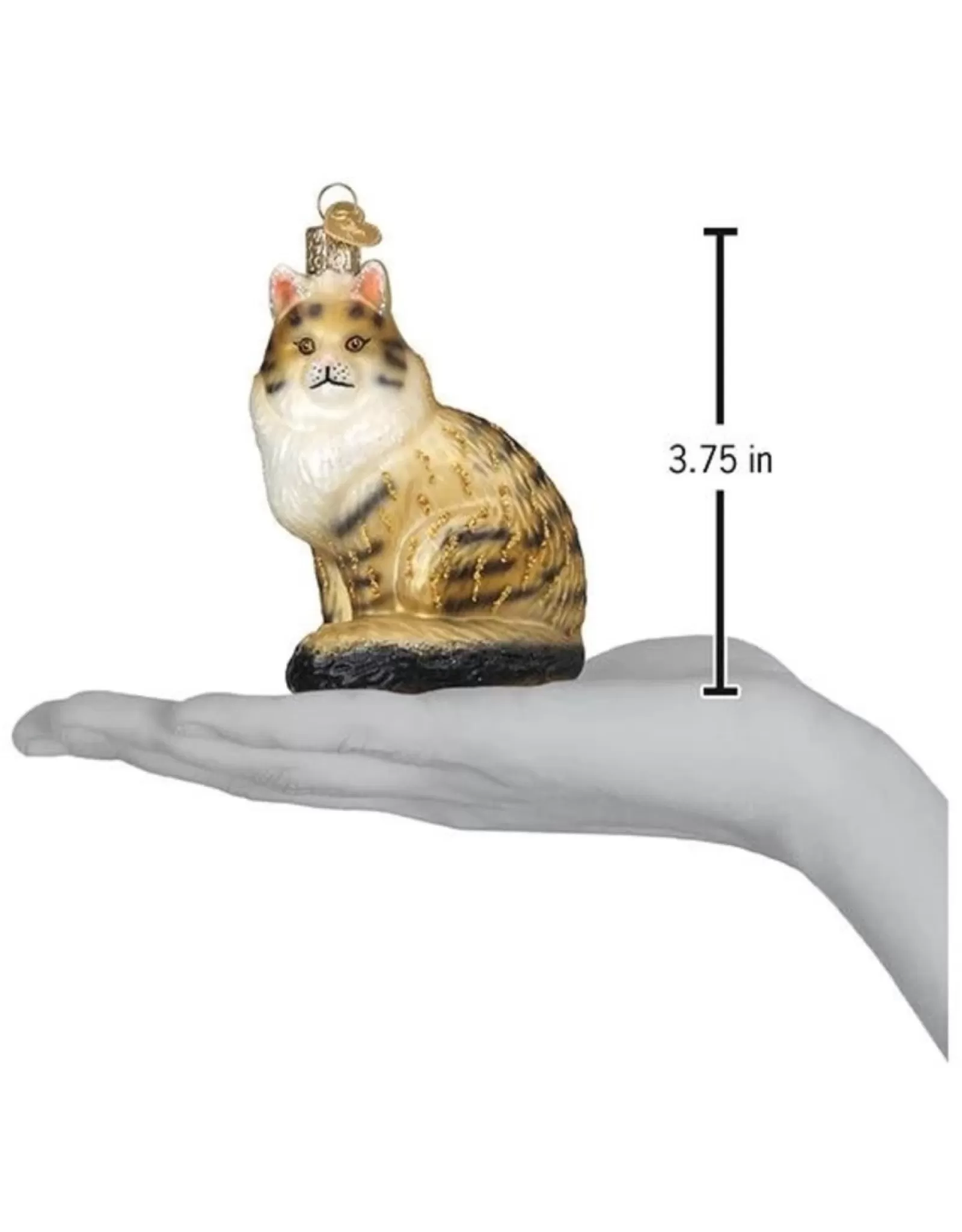 Old World Christmas Old World Christmas>Maine Coon Cat Ornament