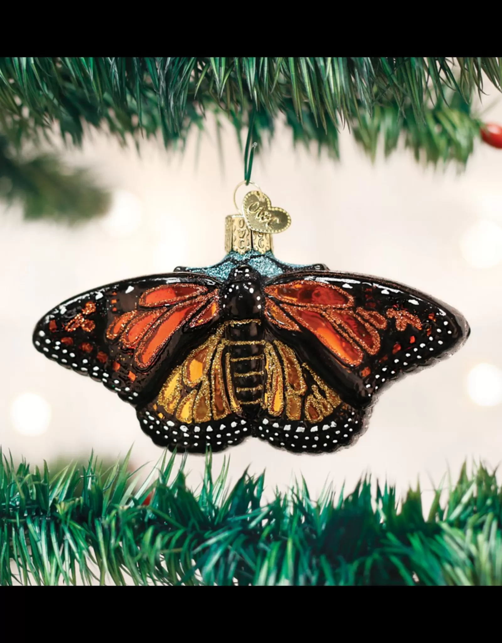 Old World Christmas Old World Christmas>Monarch Butterfly Ornament