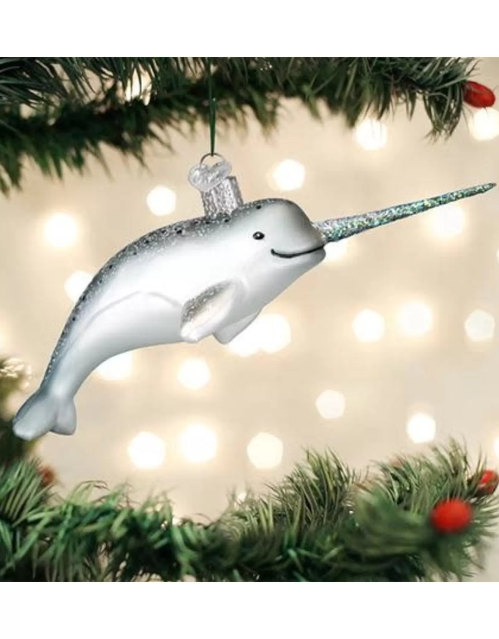 Old World Christmas Old World Christmas>Narwhal Ornament