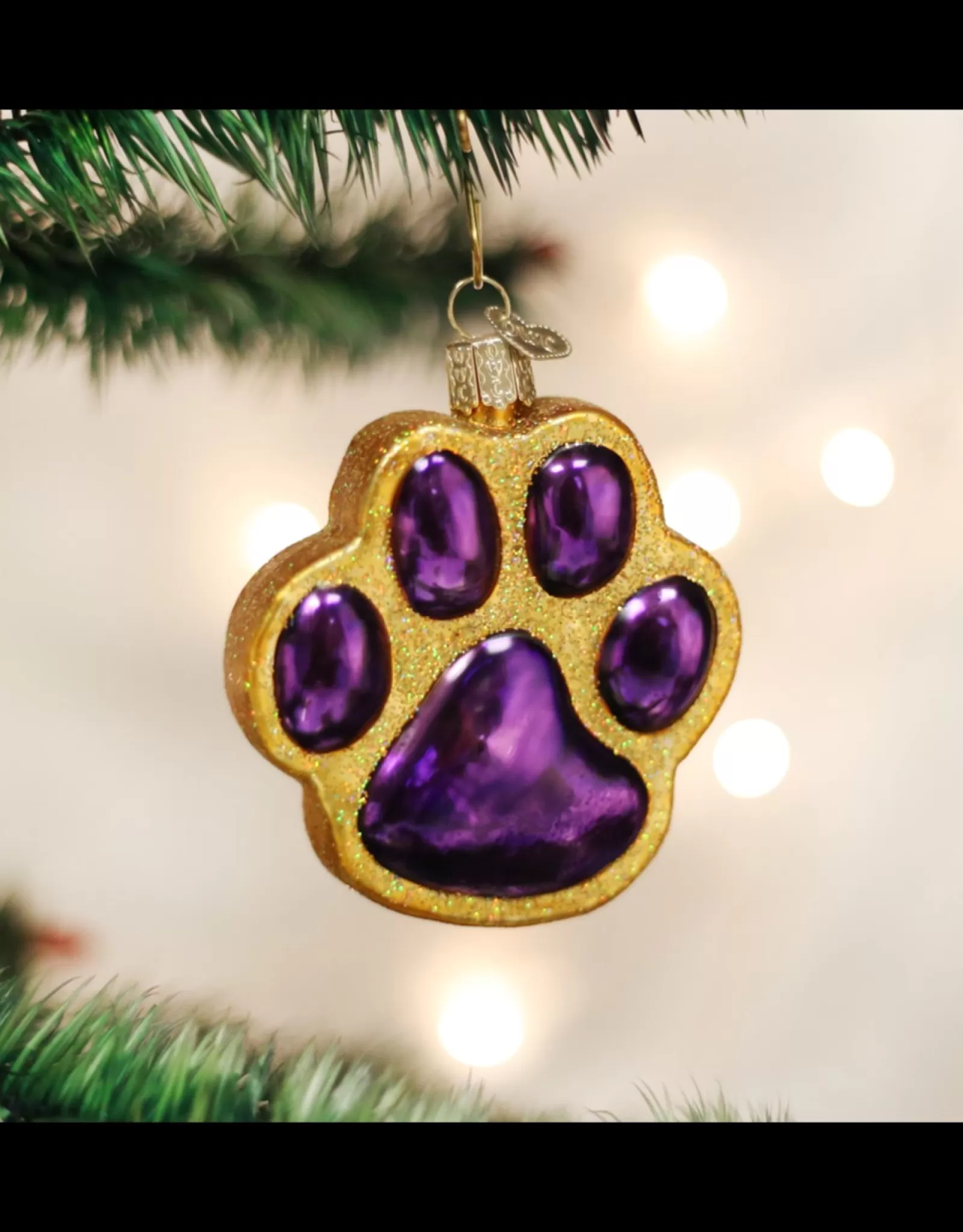 Old World Christmas Old World Christmas>Paw Print Ornament