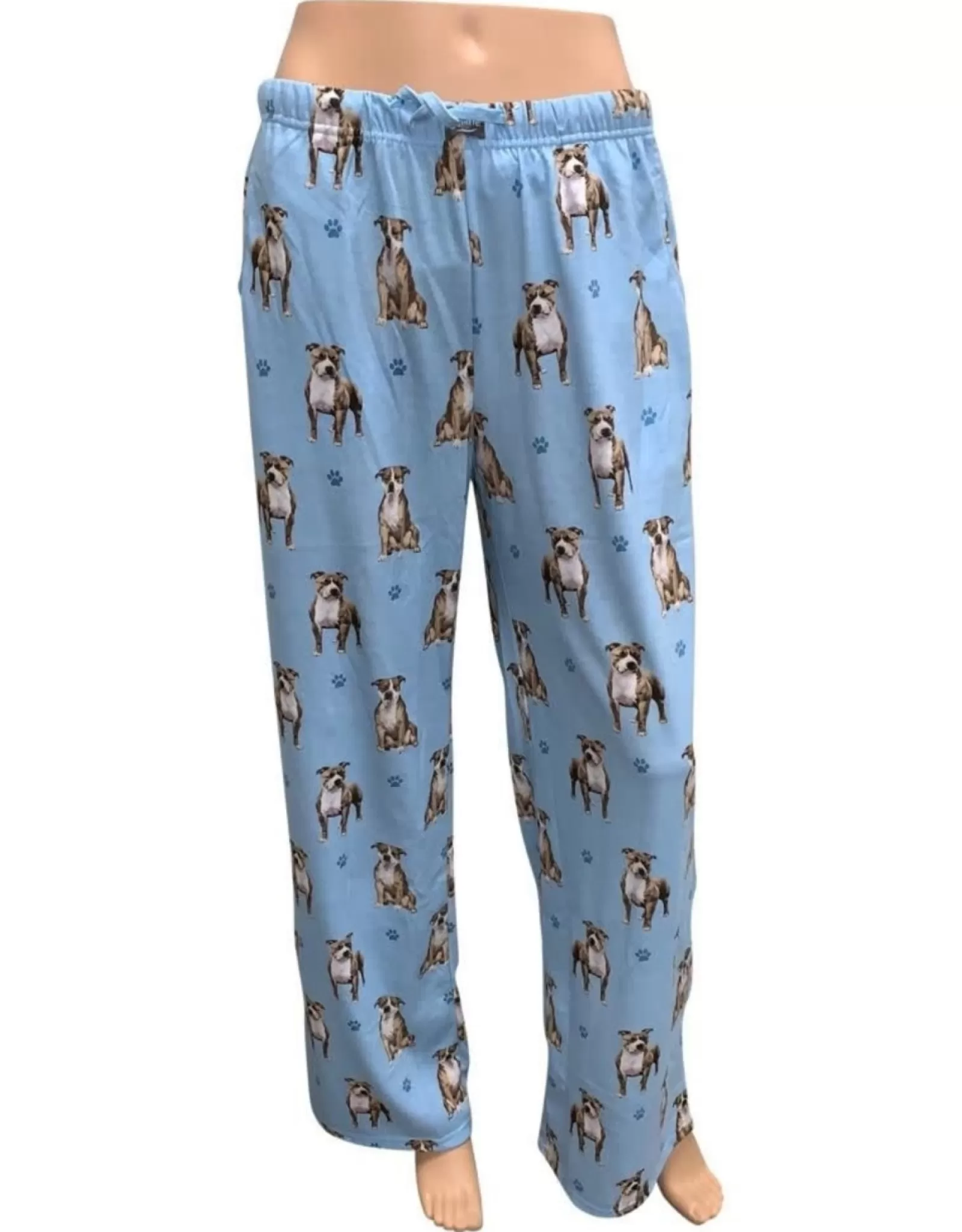 E&S Pets Pajama Bottoms>Pit Bull Pajama Bottoms