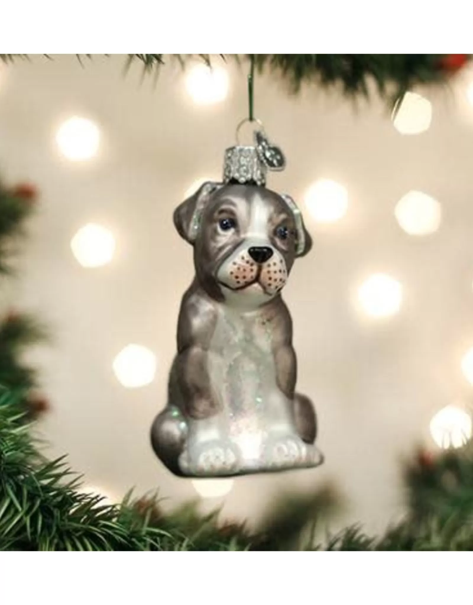 Old World Christmas Old World Christmas>Pitbull Pup Ornament