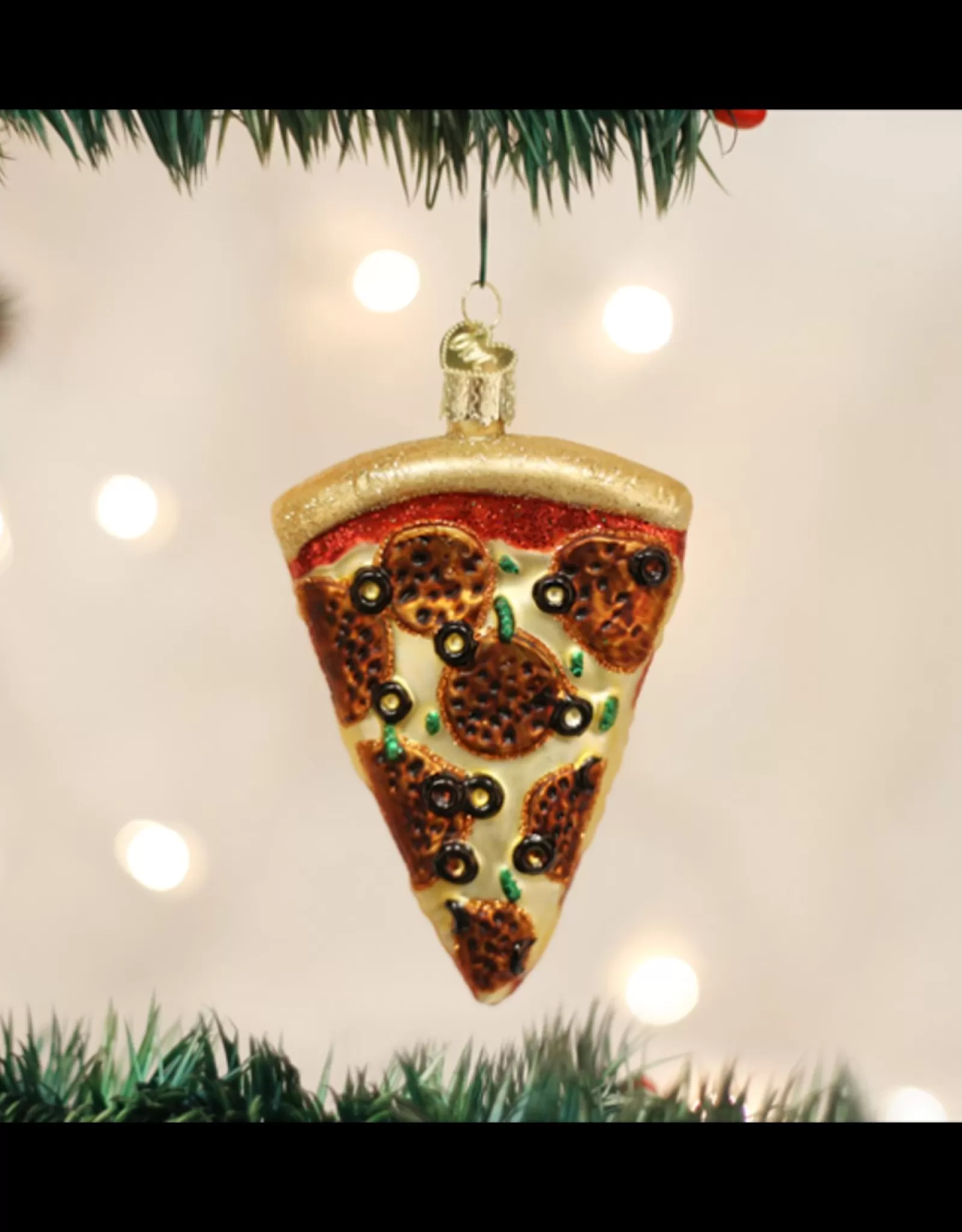 Old World Christmas Old World Christmas>Pizza Slice Ornament