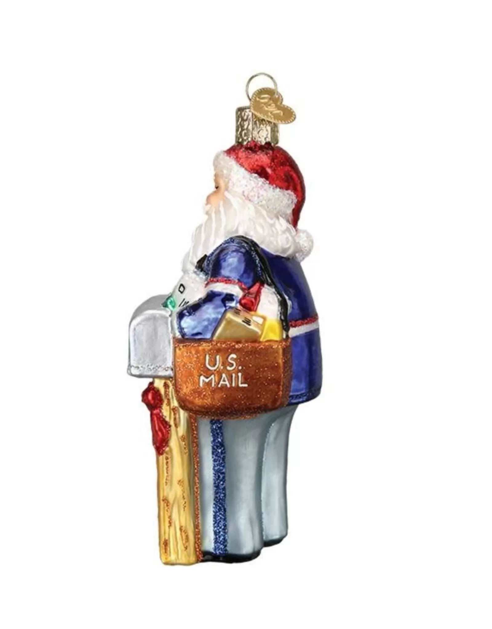 Old World Christmas Old World Christmas>Postman Santa Ornament