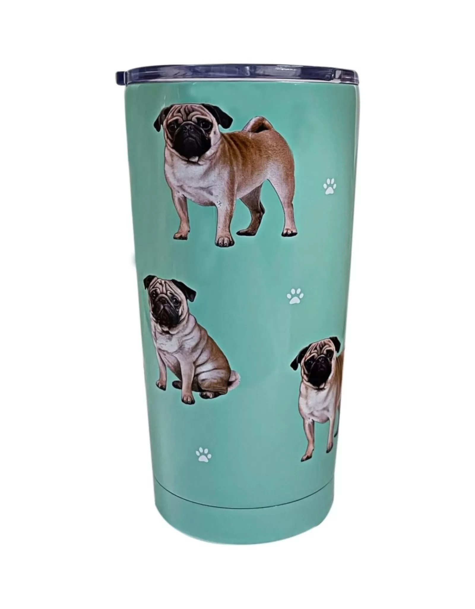 E&S Pets Pet Tumblers>Pug Tumbler