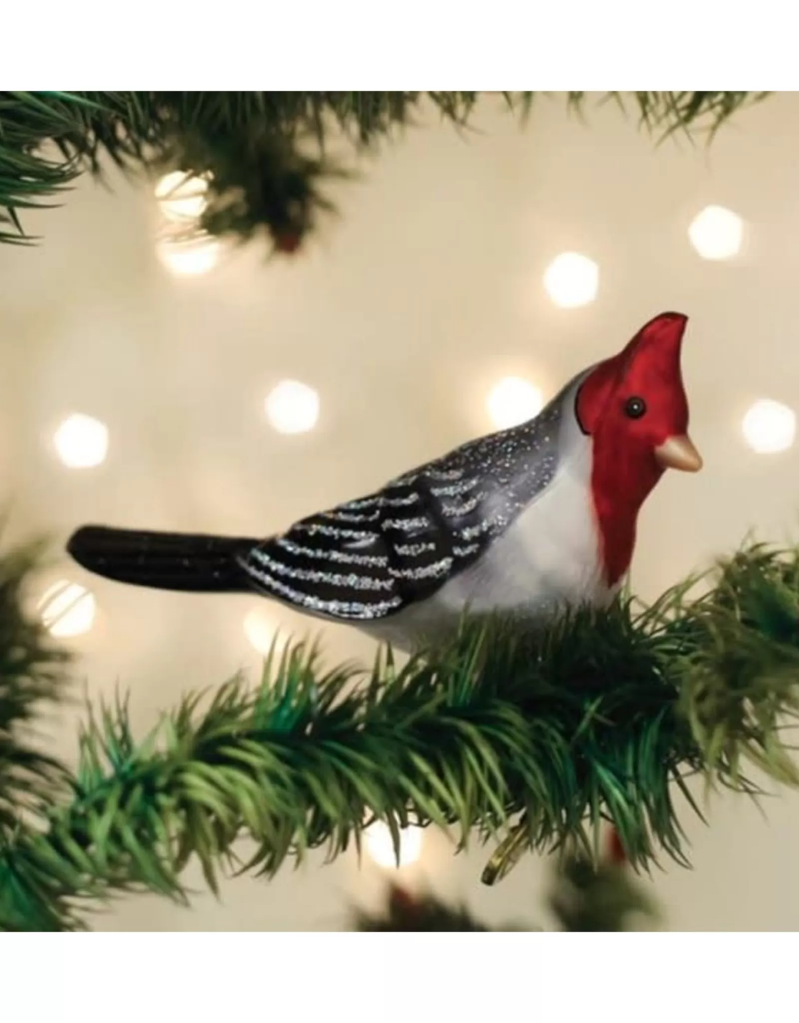 Old World Christmas Old World Christmas>Red-Crested Cardinal Clip Ornament