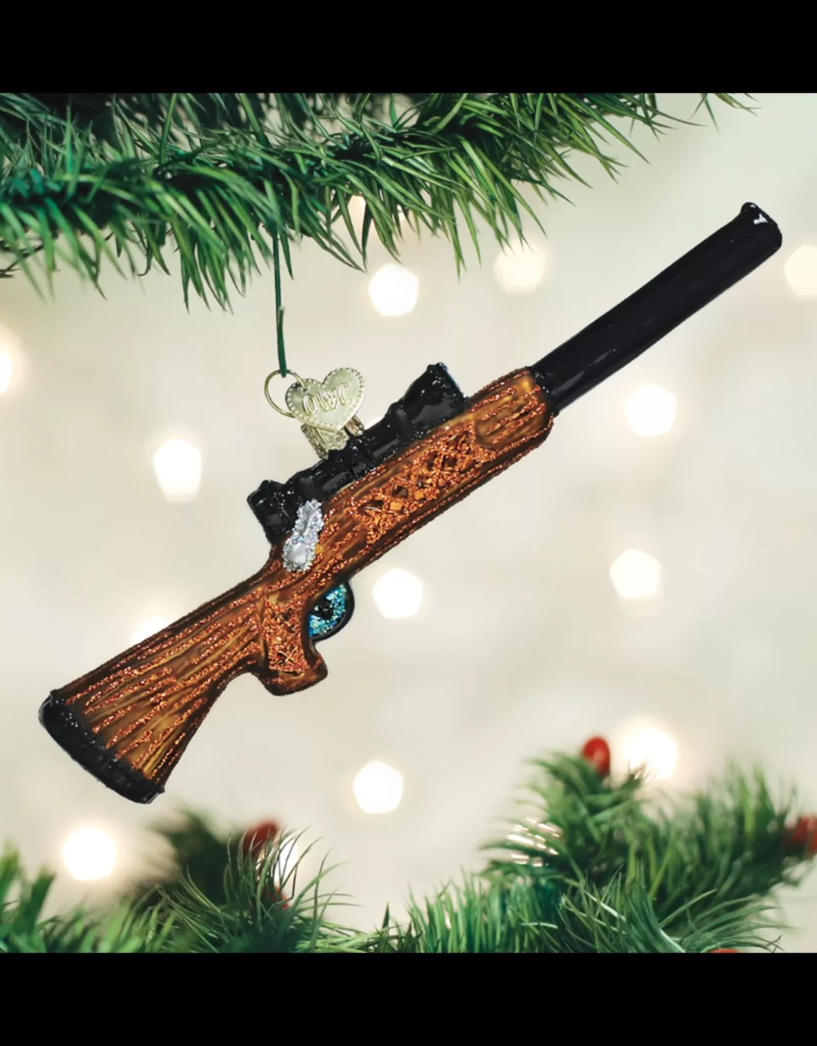 Old World Christmas Old World Christmas>Rifle Ornament