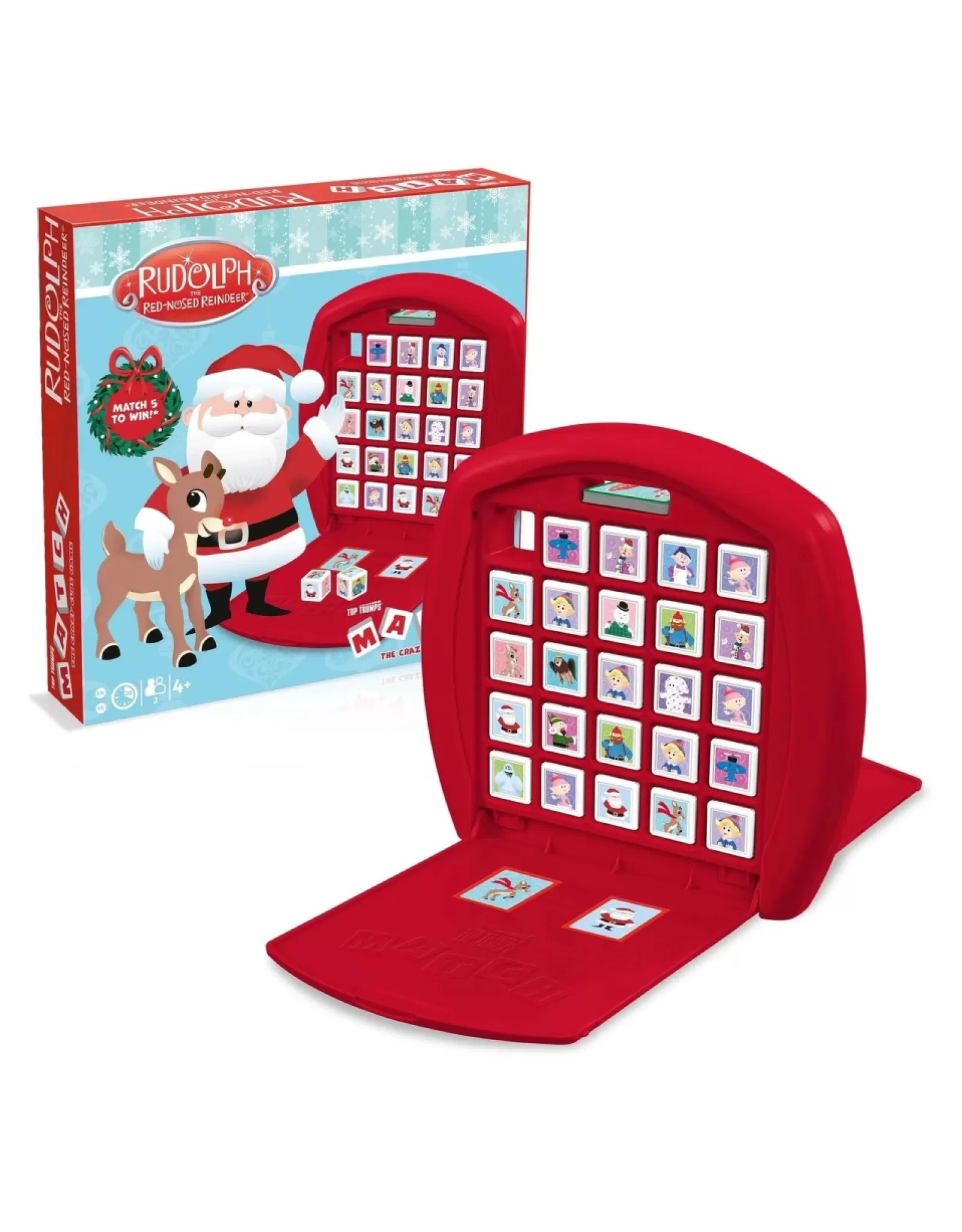 Top Trumps Toys>Rudolph The Red Nosed Reindeer Crazy Cube Game