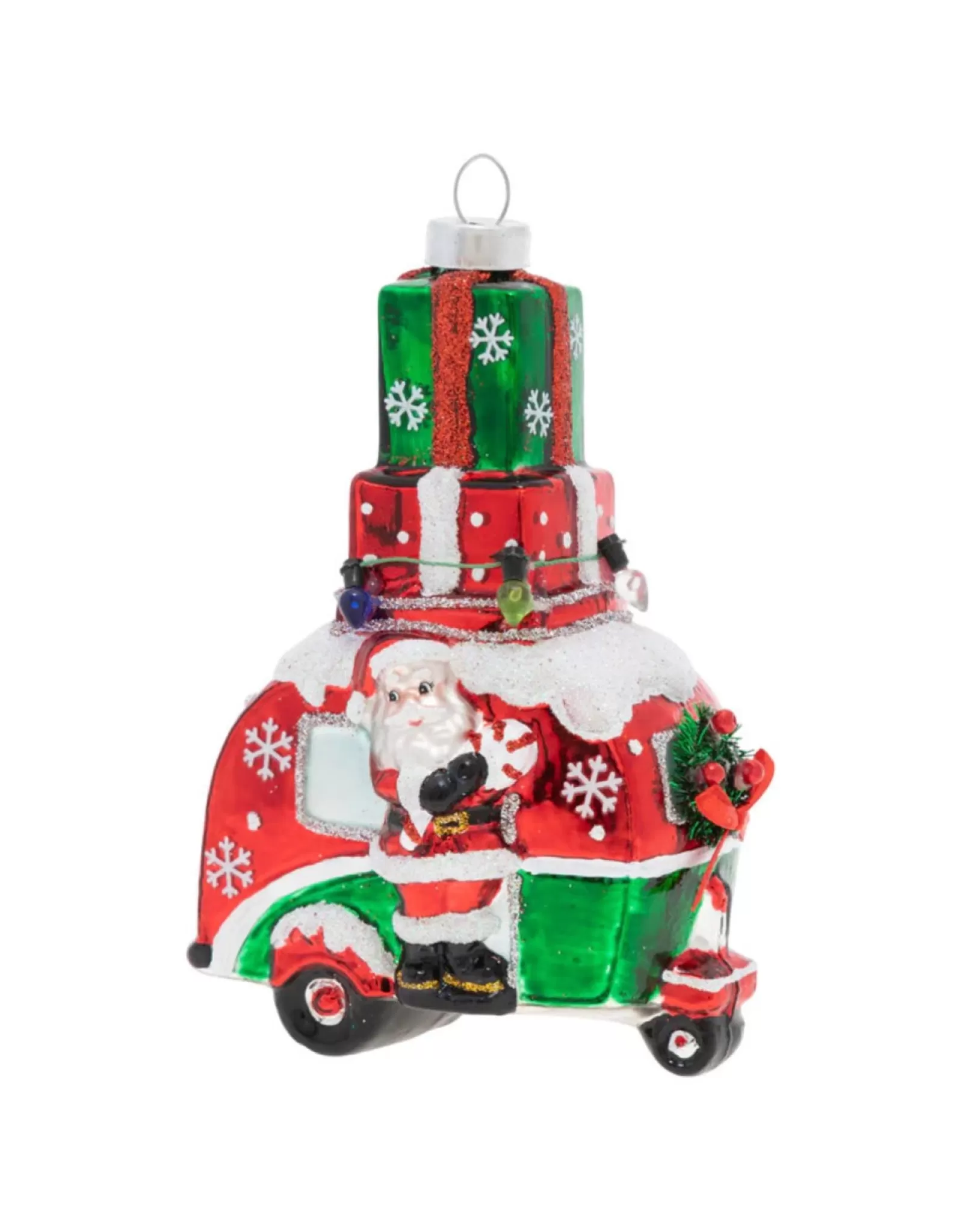 K+A Kat + Annie>Santa's Camper Ornament