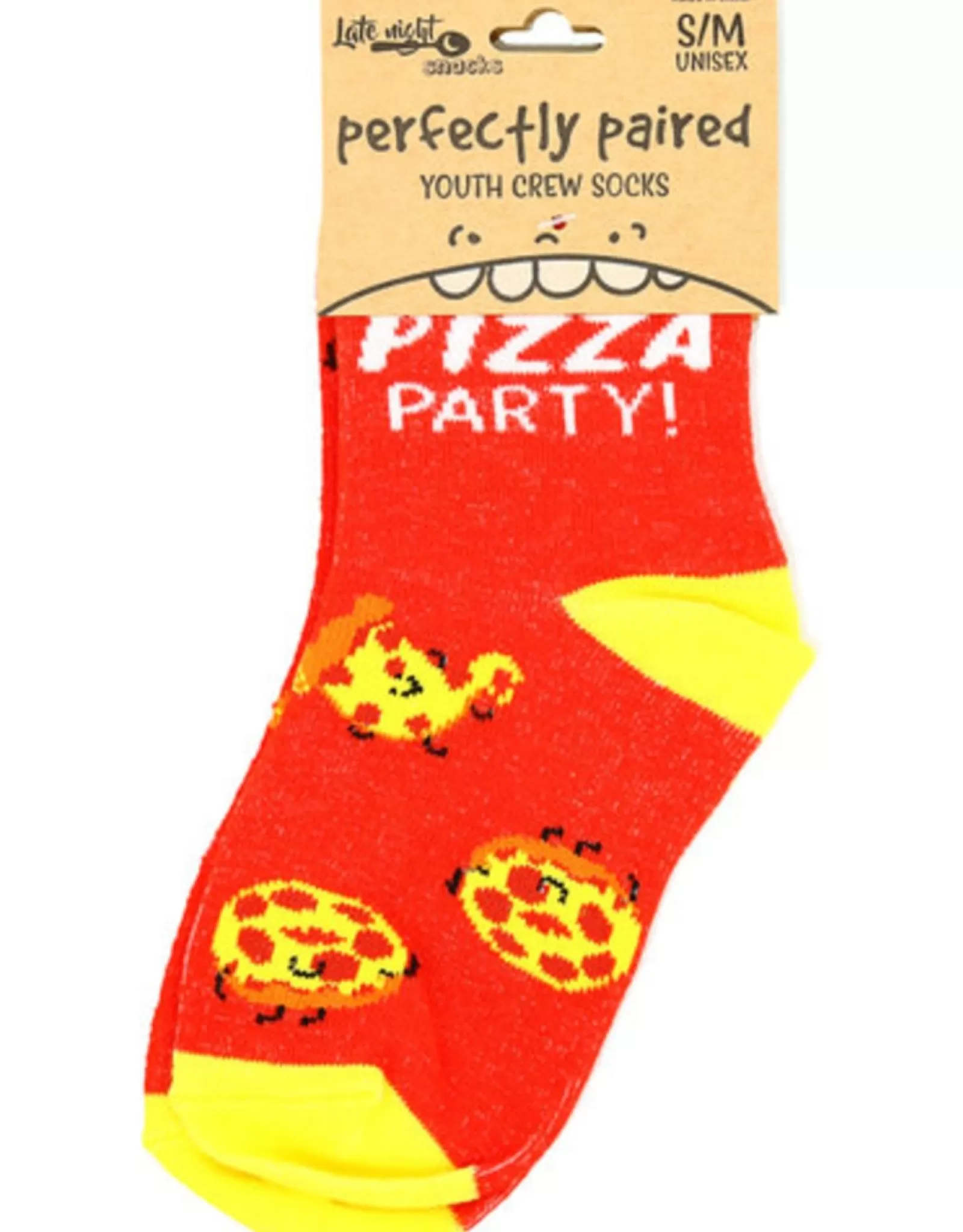 PGC Socks>Time To Pizza Party! Youth Socks