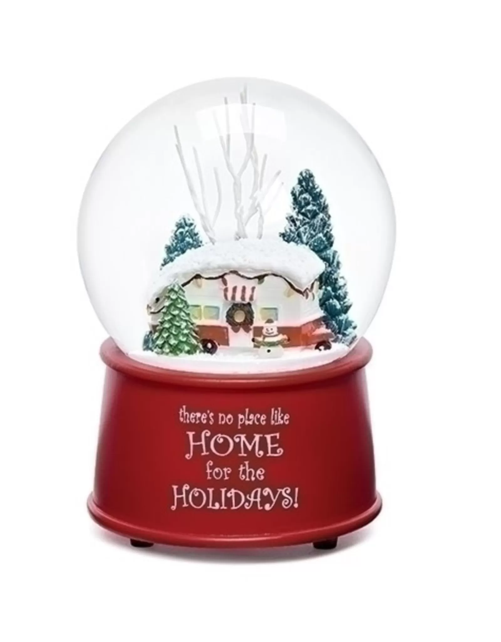 Roman Snow Globes>Trailer Home Snow Globe