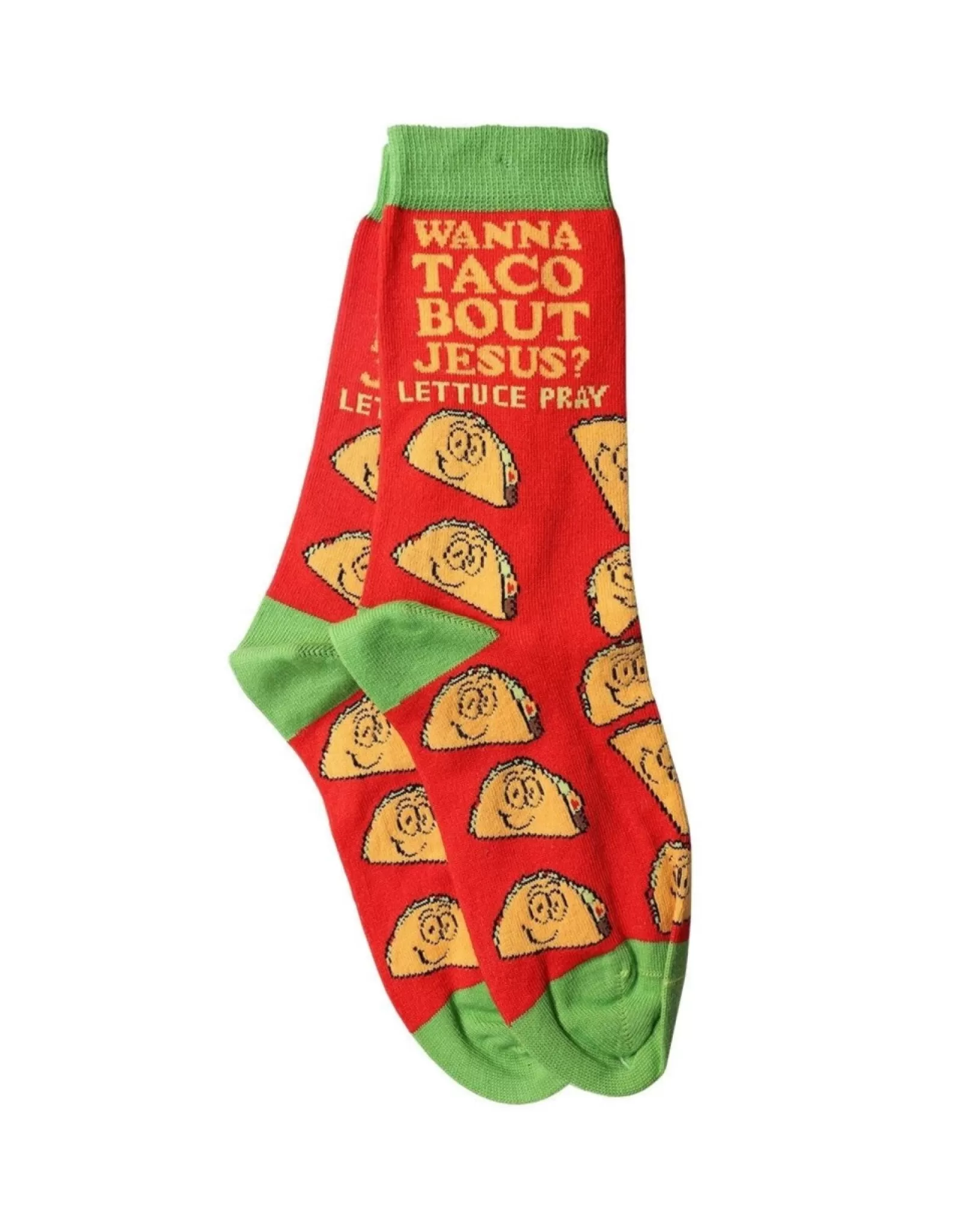 Kerusso Socks>Wanna Taco Bout Jesus? Socks